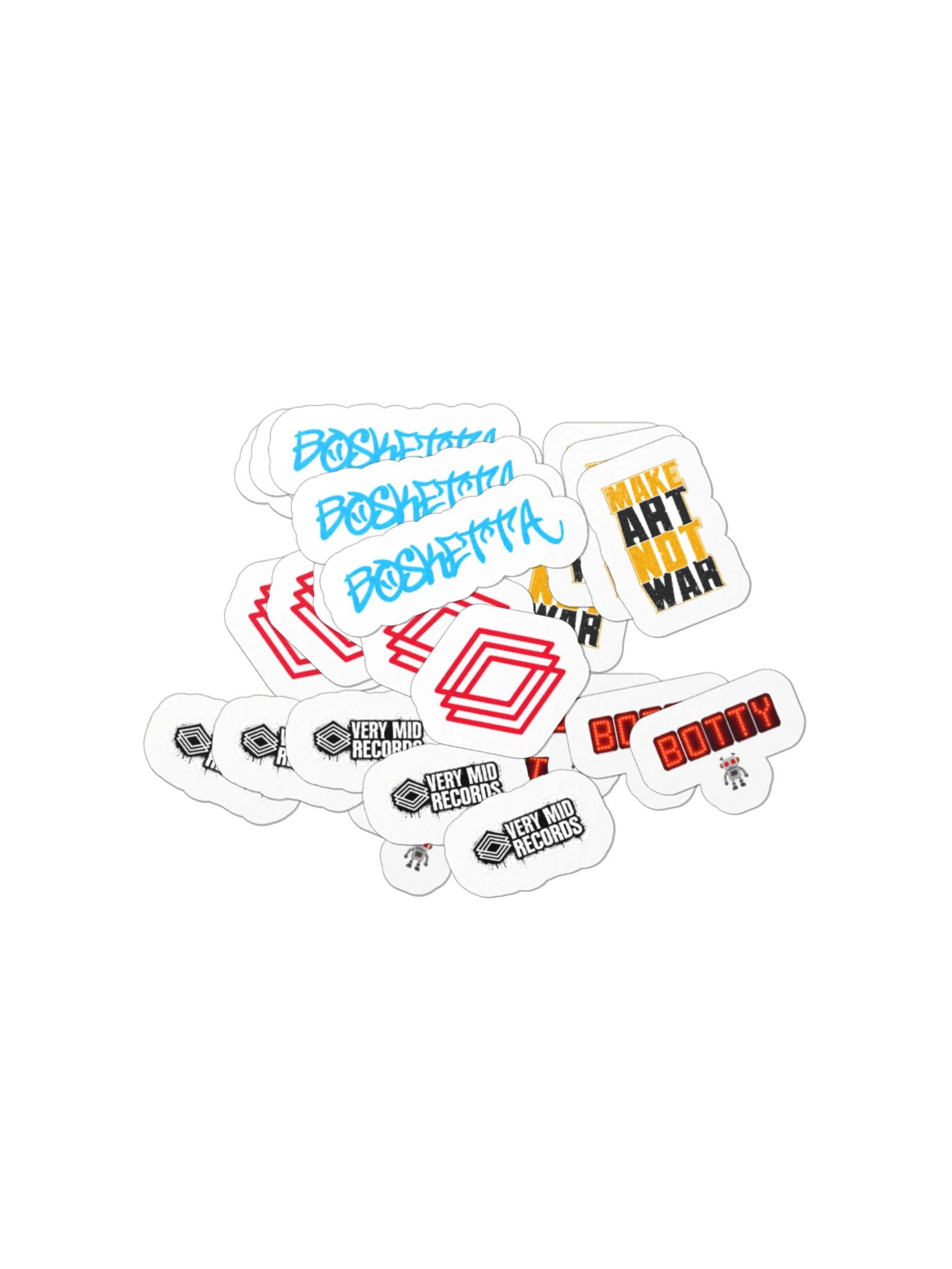 CODEX201 Logo Collage Die-Cut Stickers product image (12)