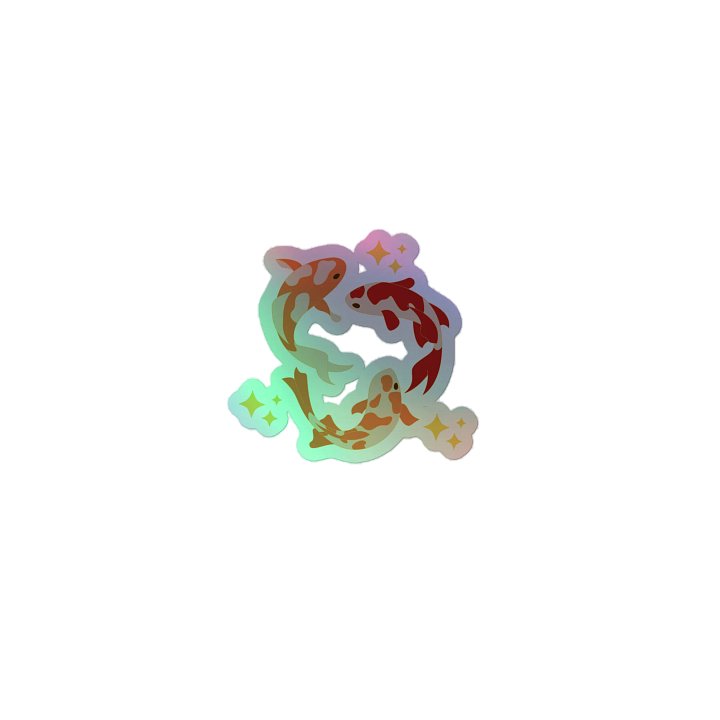 "Lunar Pond" Holographic Sticker product image (1)