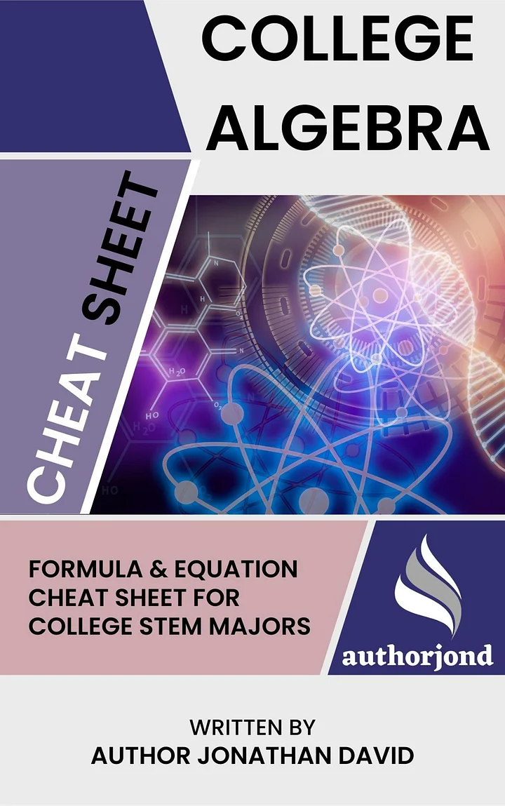 Copy of Algebra | The Ultimate Cheat Sheet for Math and Physics product image (1)