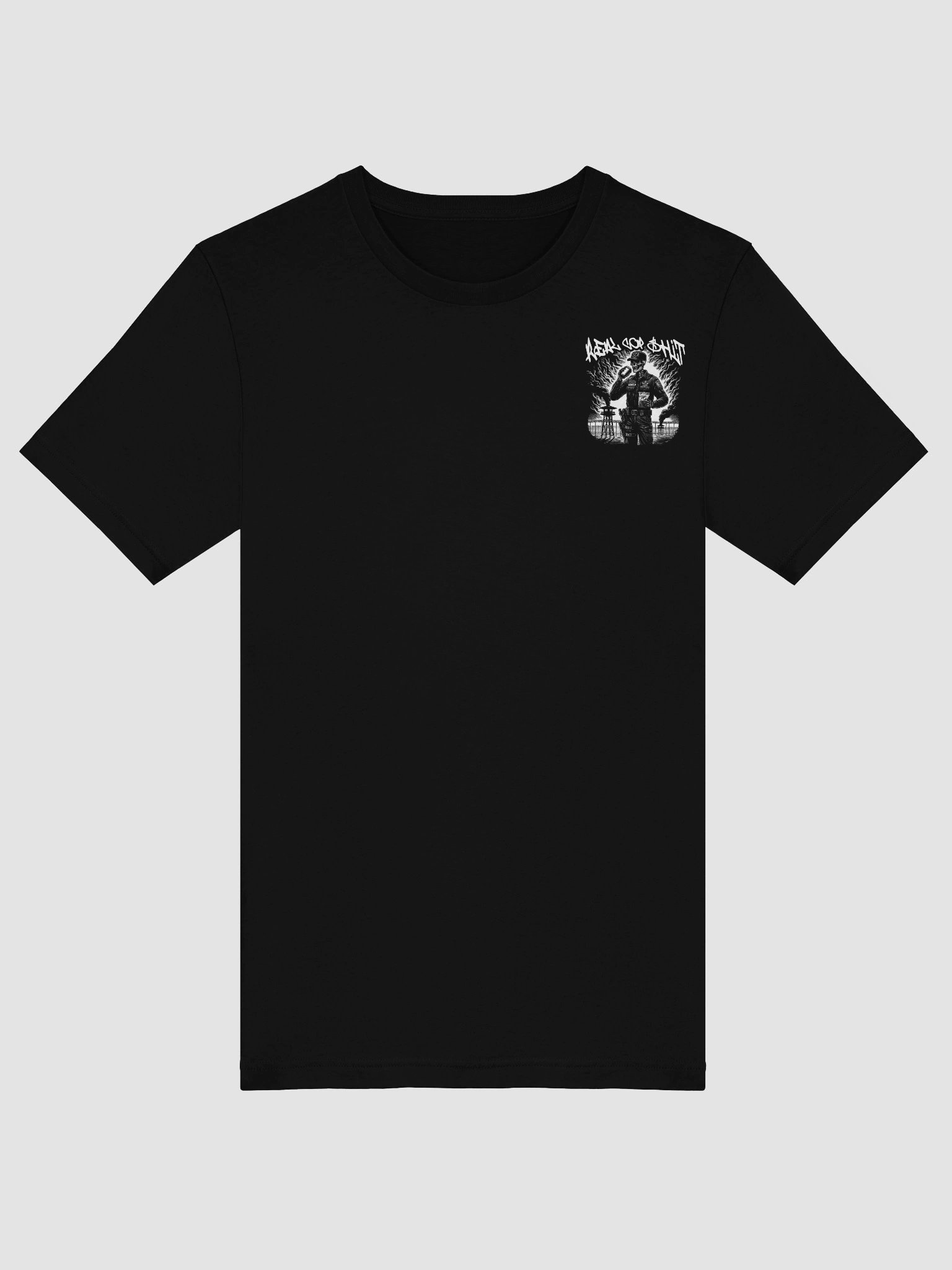 REAL COP SHIT TEE FRONT & BACK product image (5)