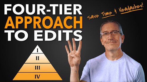 For my writer peeps, my latest offering over on A Novel Approach is a 4-tier approach to edits that helps to keep momentum hi...