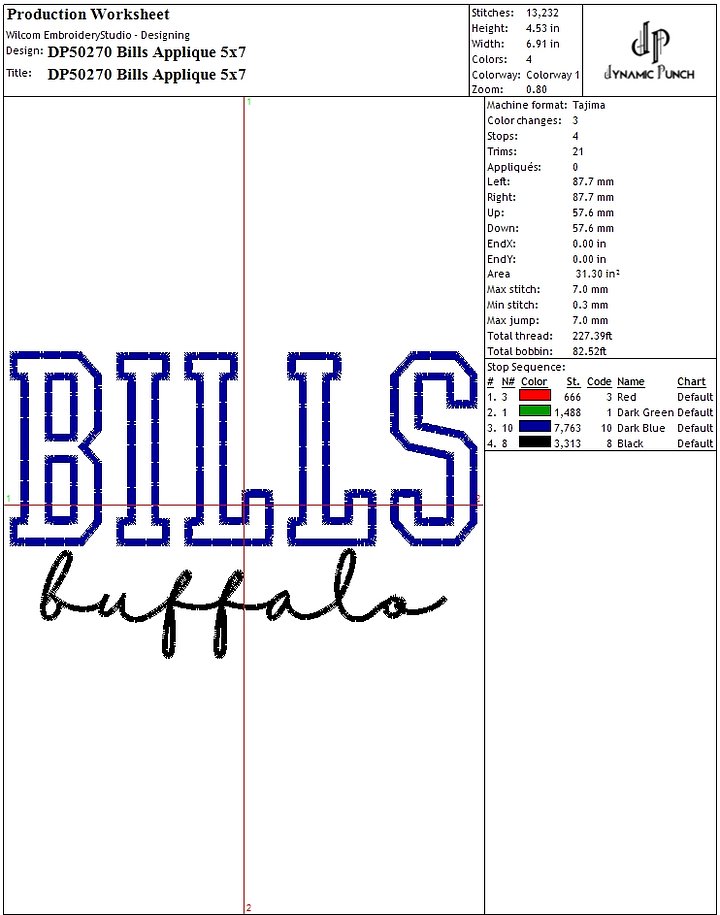 NFL BILLS APPLIQUE product image (2)