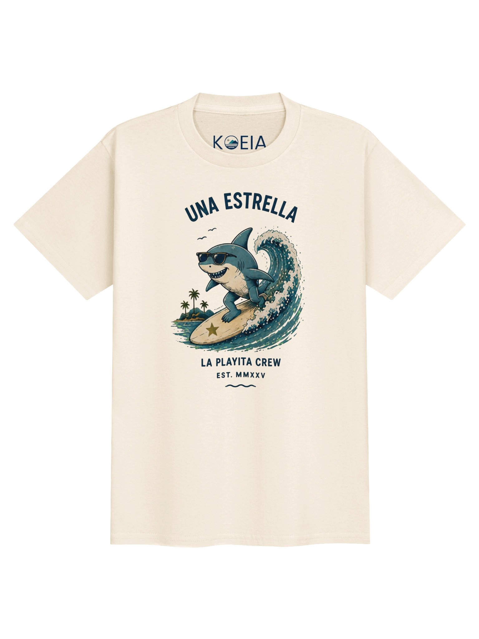 Una Estrella Surf Shark Youth Tee product image (1)