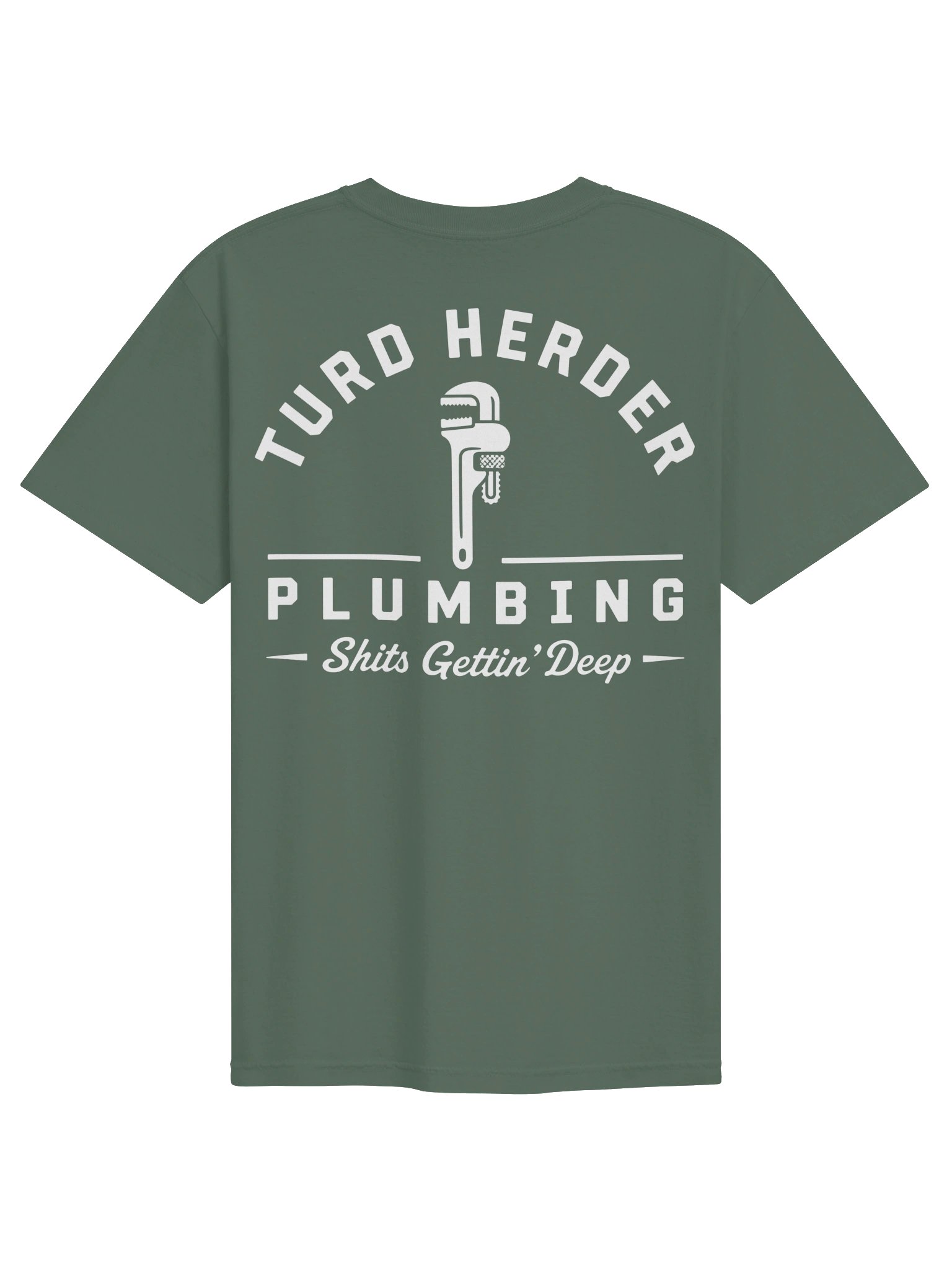 Turd Herder Plumbing Shirt product image (5)