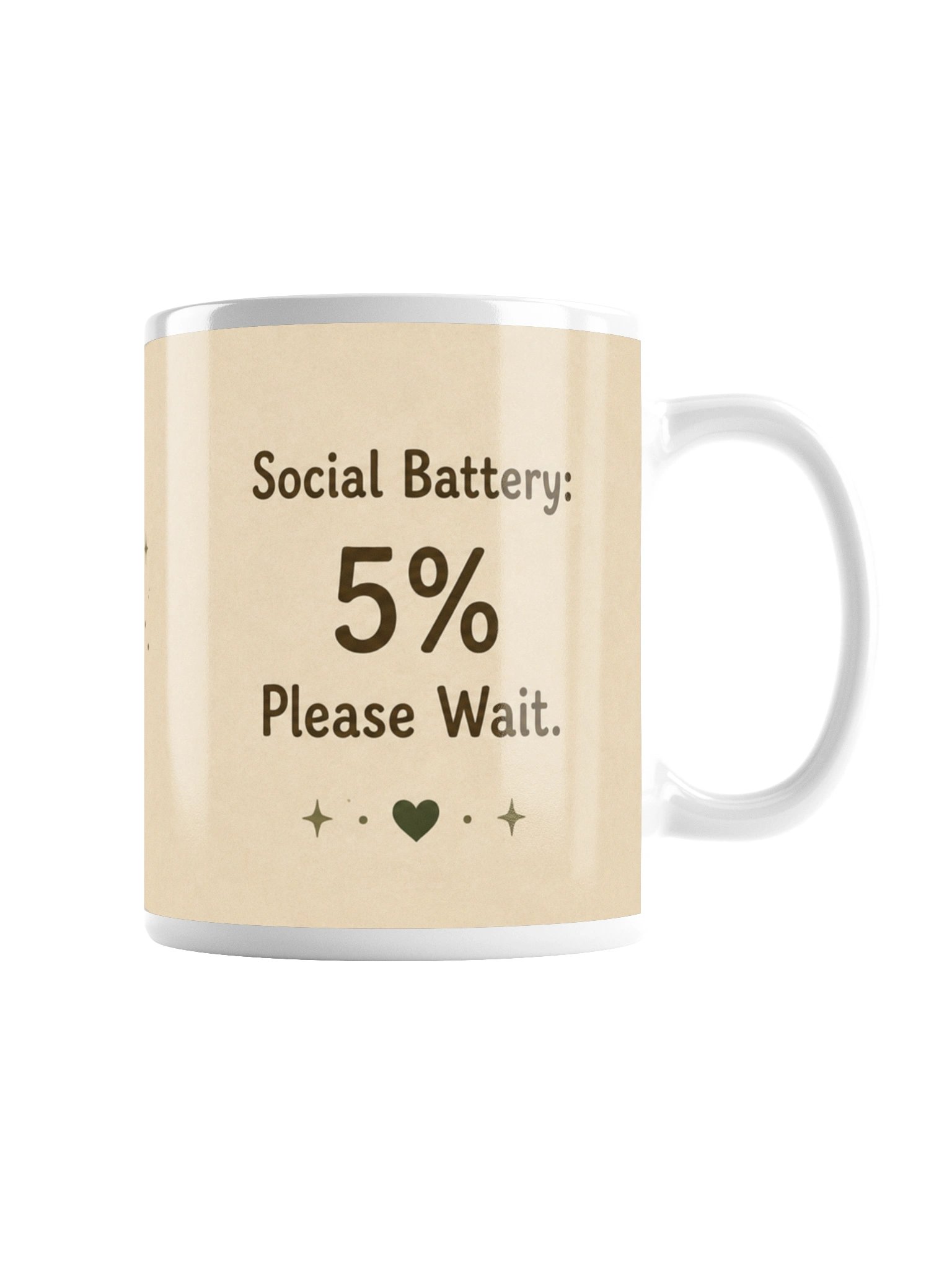 Pickles Social Battery Kitten Reading Mug product image (2)