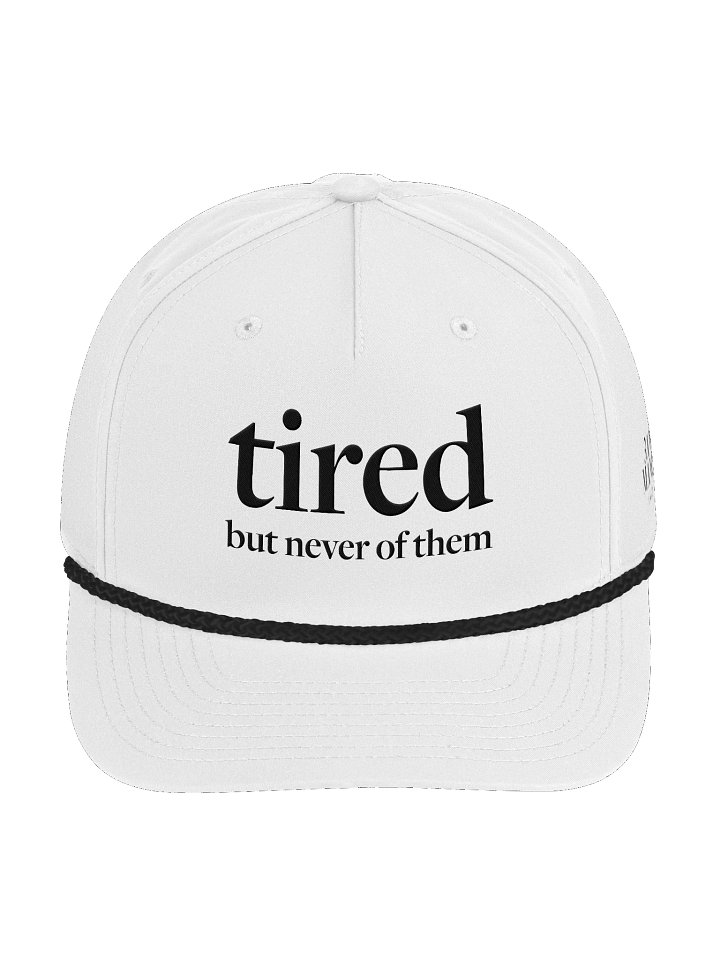 Tired Rope Hat - White product image (1)