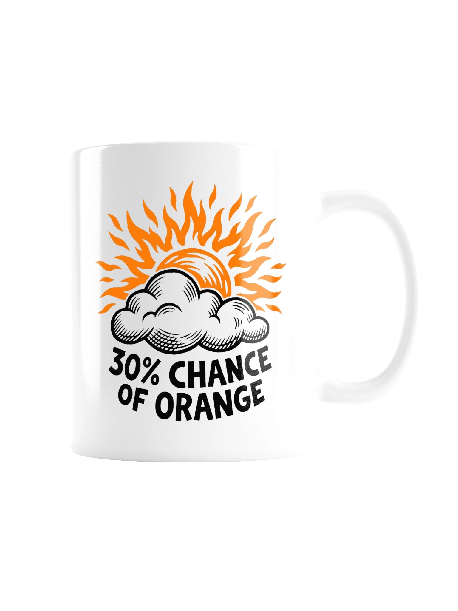 30% Chance of Orange Mug product image (6)