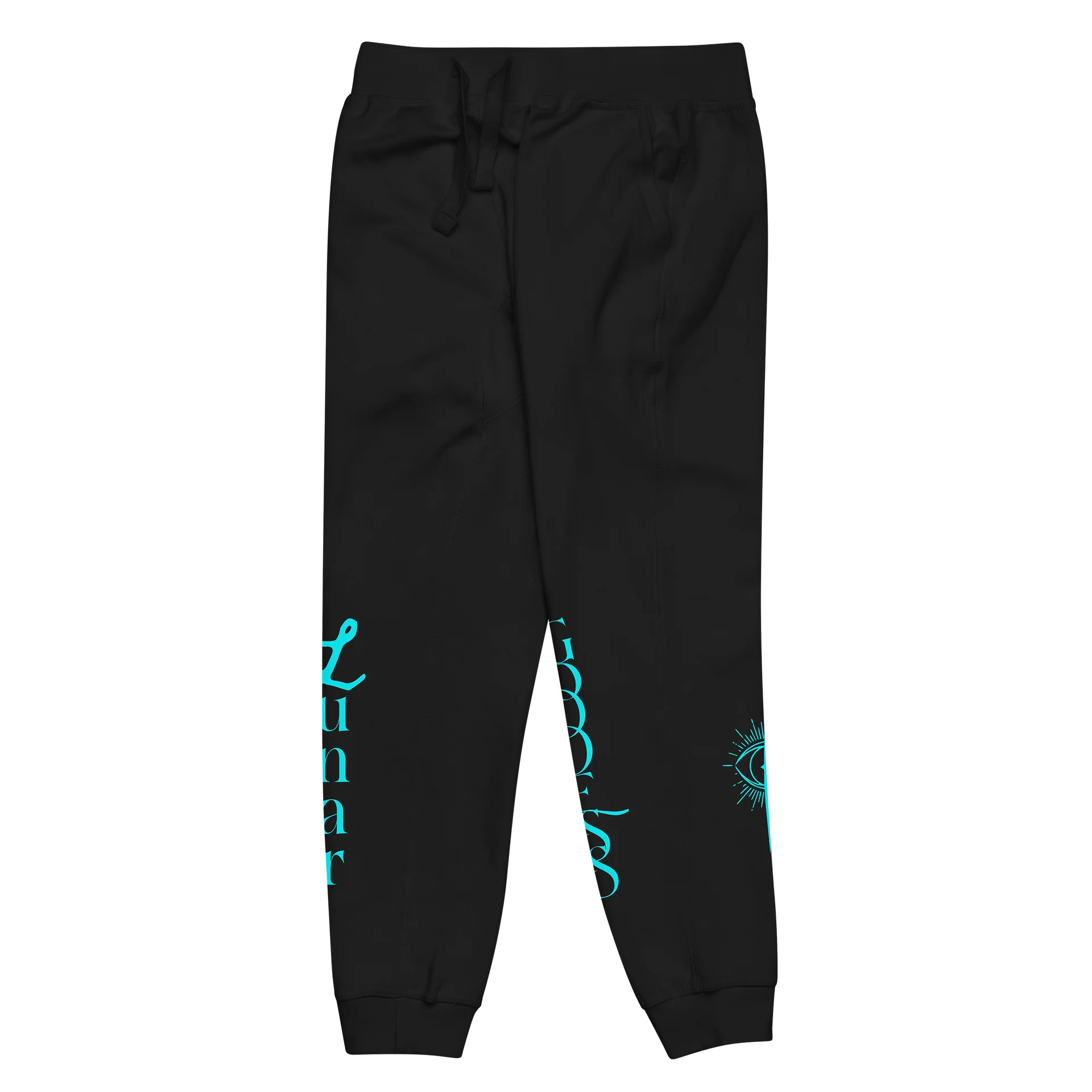 Electric Blue “Lunar Goddess” Women’s Luxury Celestial Joggers product image (3)