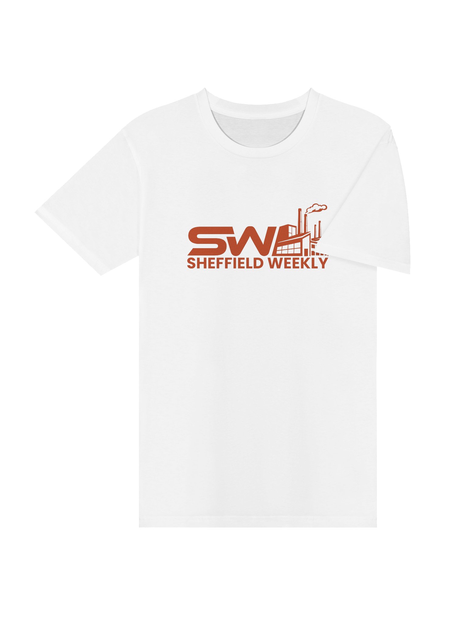 SW T-Shirt - White/Orange (Centre) product image (4)
