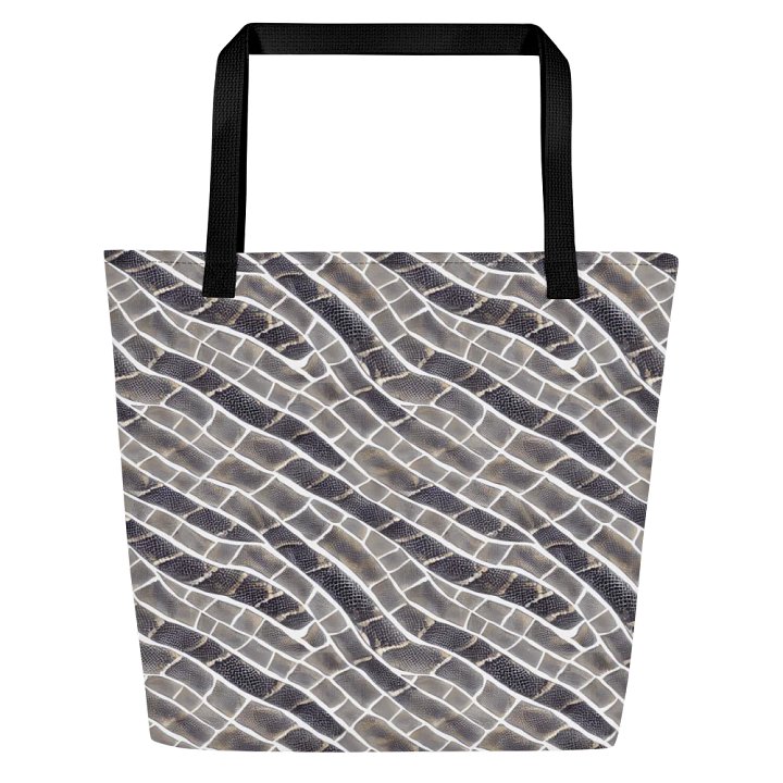Grey Snake Skin Bag product image (1)