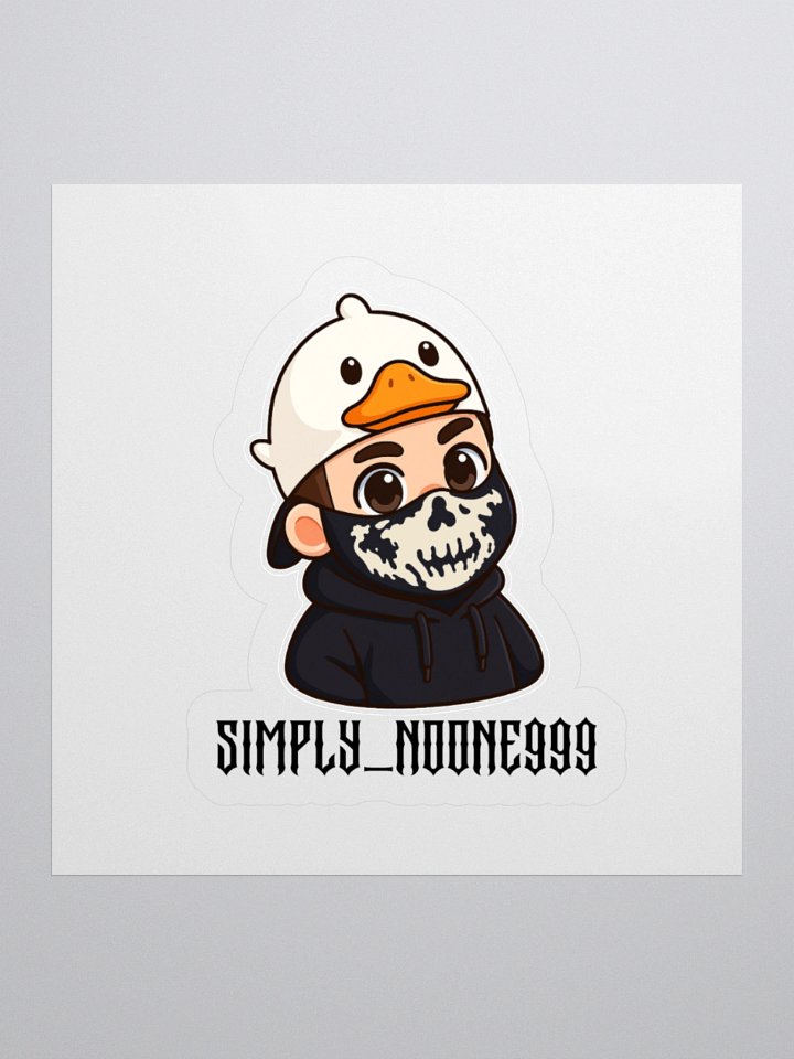 Goose Ghost Sticker product image (3)