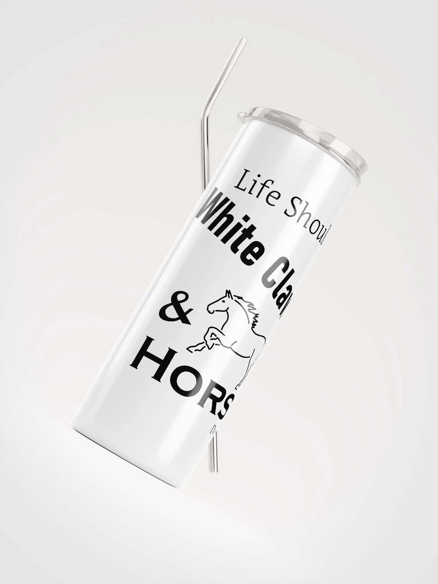 White Claws and Horses Insulated Tumbler product image (4)