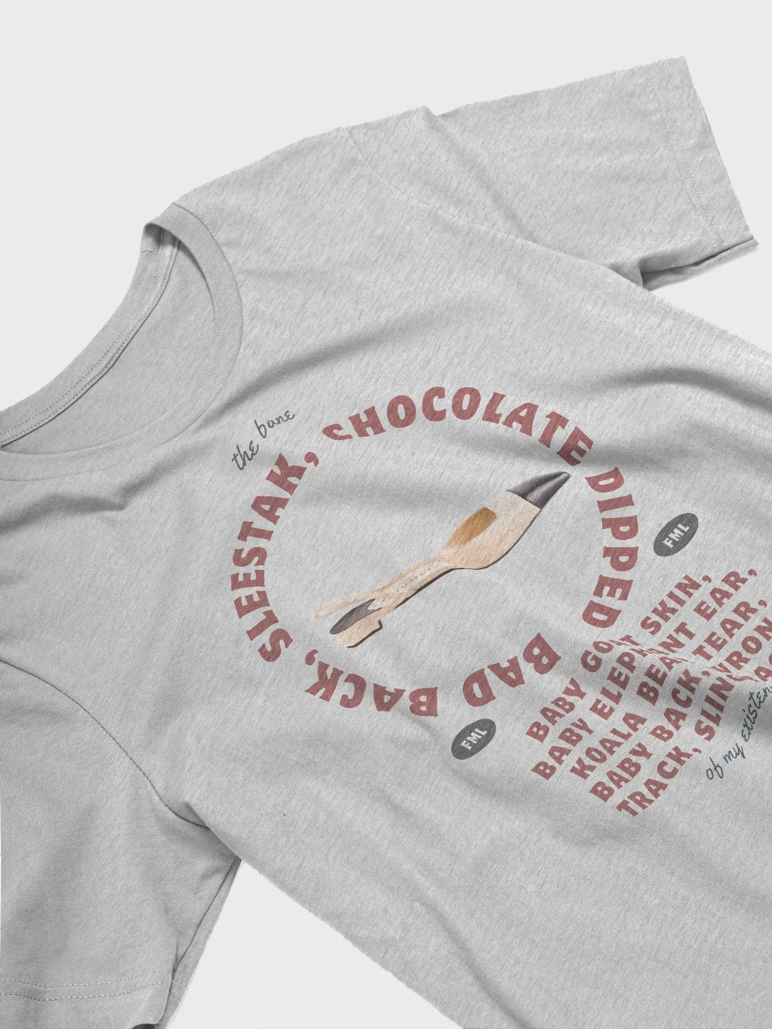 Bad Back Slingbacks T-Shirt Front Logo product image (28)