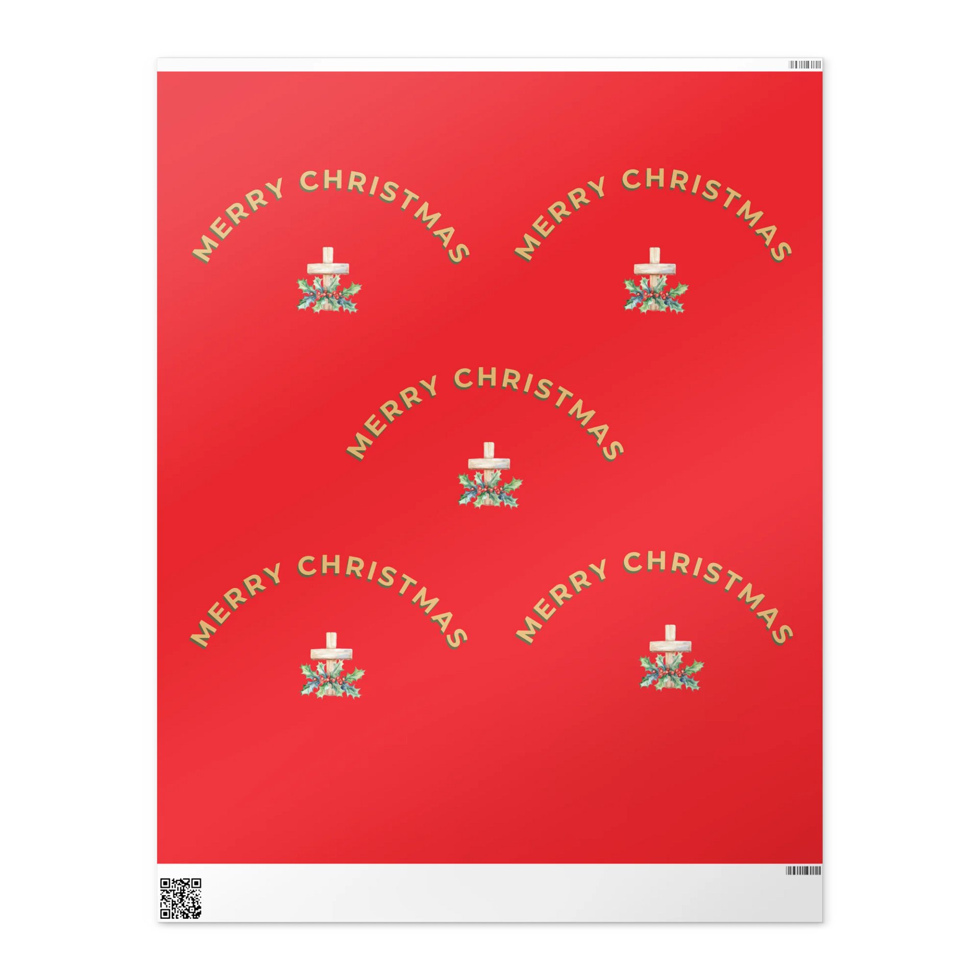 Merry Christmas Wrapping Paper product image (1)