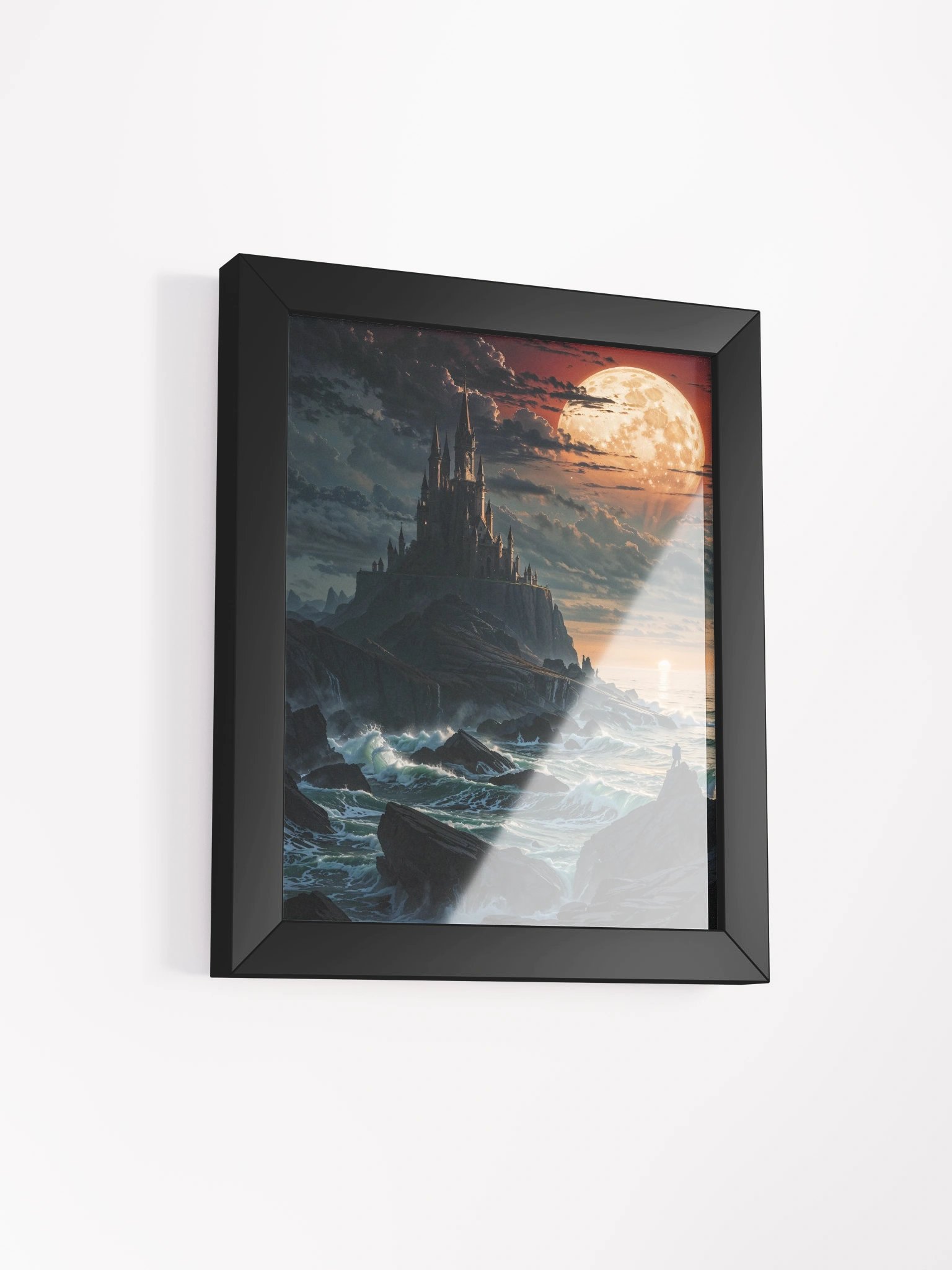 The Moon Beyond the Tide Framed Print product image (9)