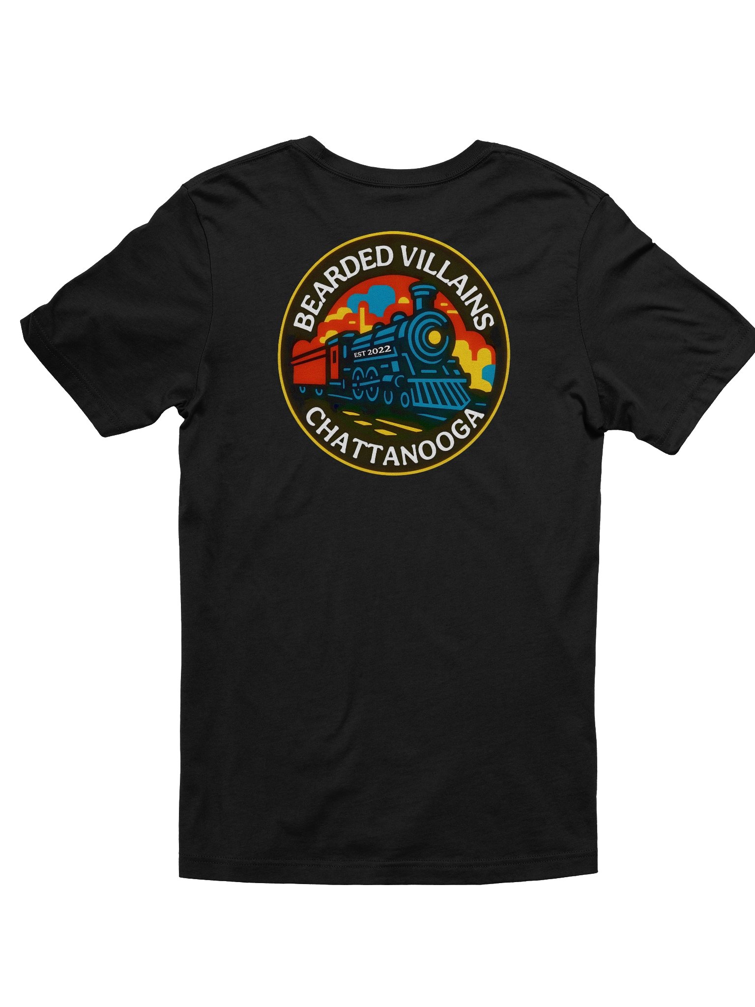 Chattanooga Bearded Villain logo T-Shirt product image (9)