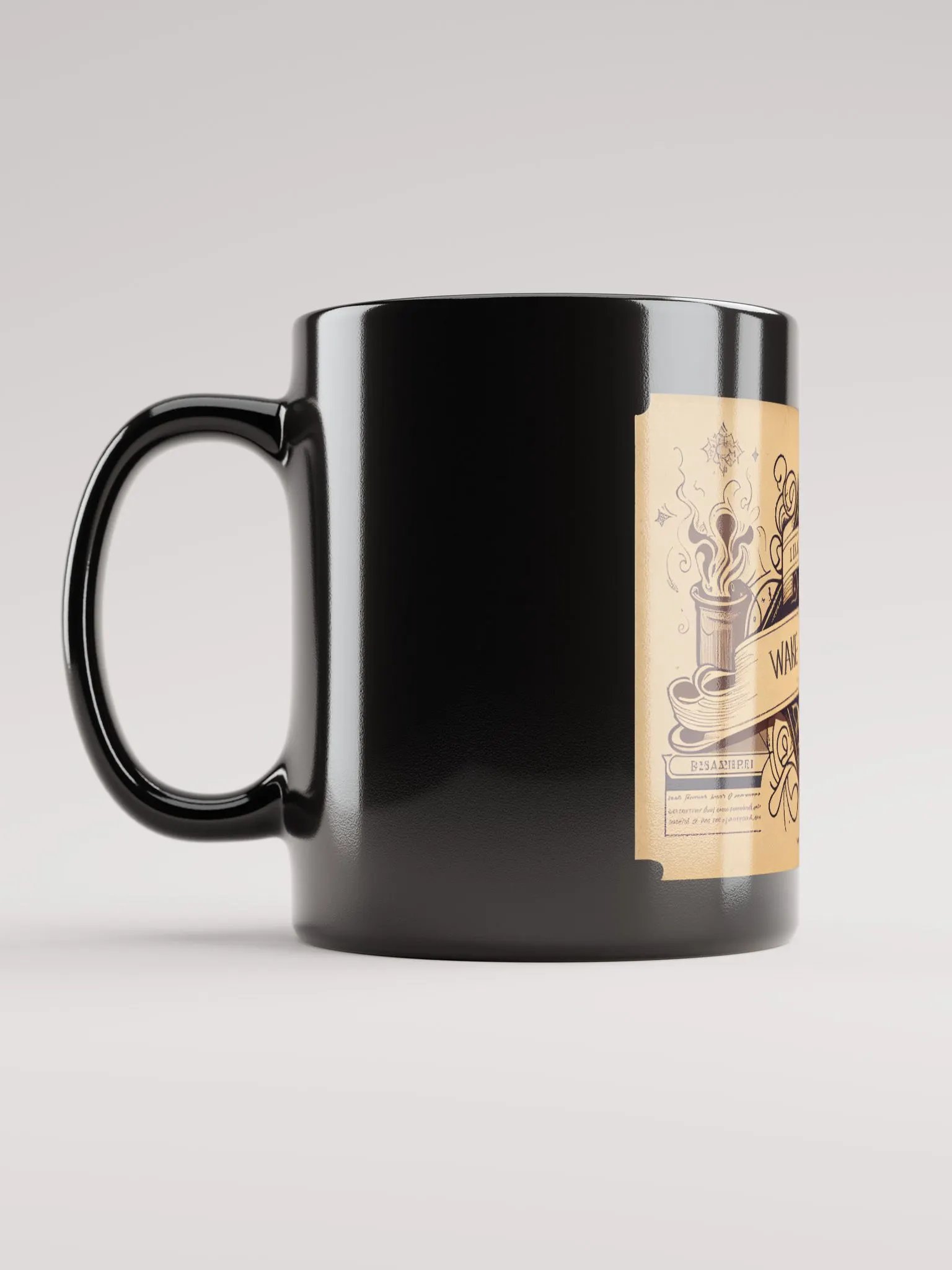 Potion Label II Mug Black product image (6)