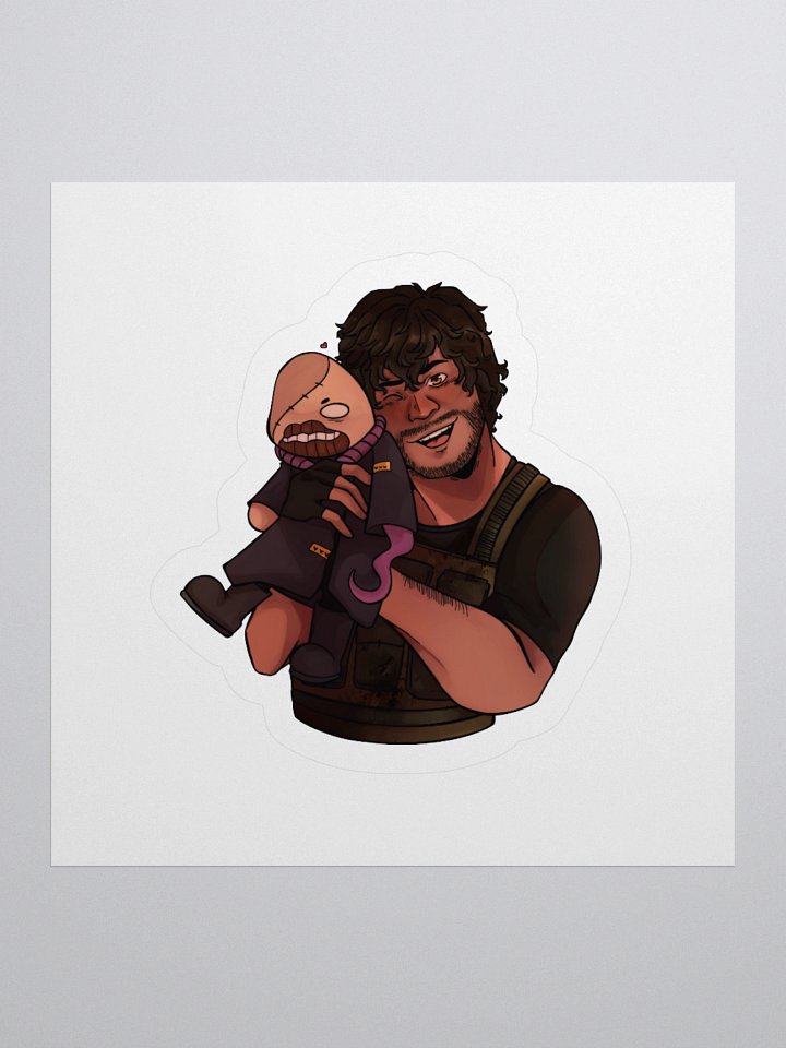 He'll Never Leave Us! Sticker product image (2)