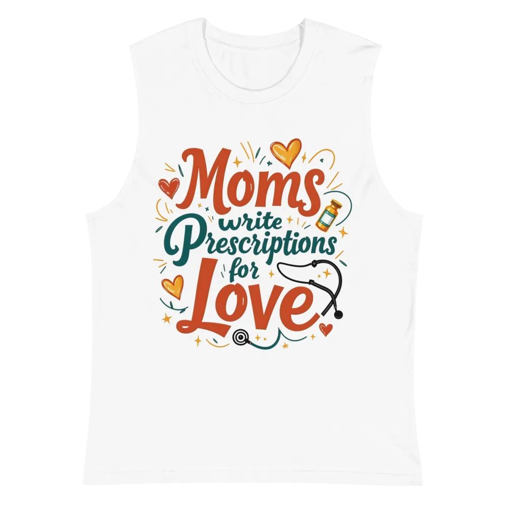 Moms Write Prescription for love Muscle Tank product image (6)
