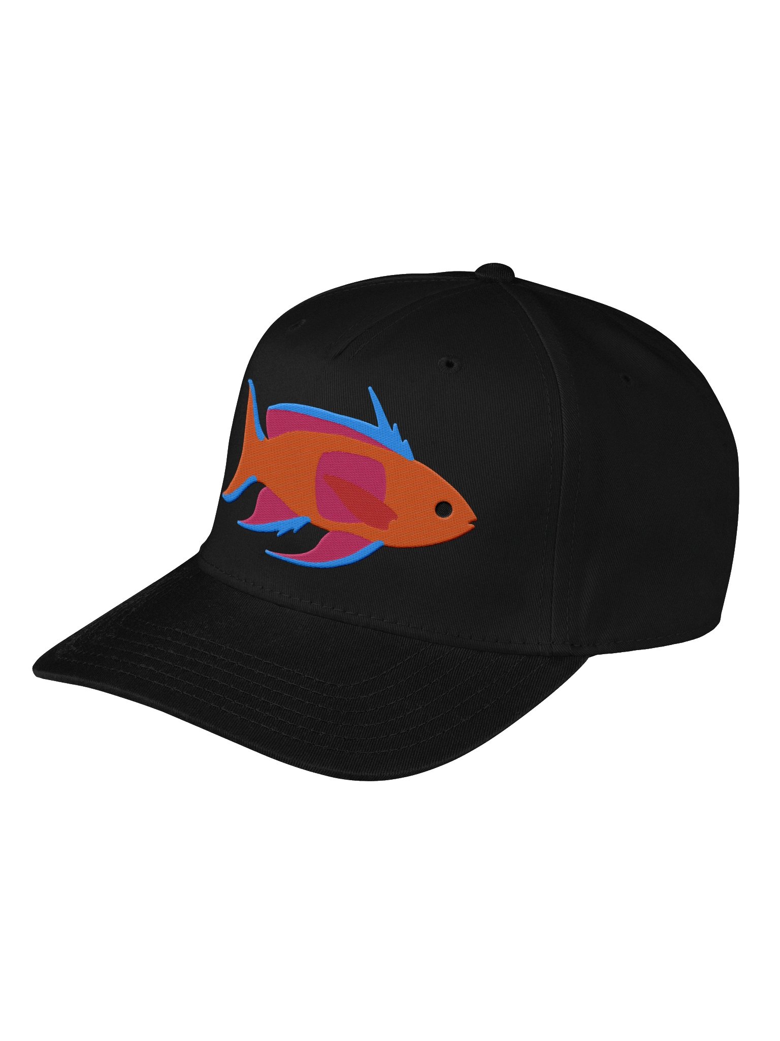 Square Spot Anthias Mid-Profile Baseball Cap (Embroidered) for Reef and Marine Aquarium Lovers product image (5)
