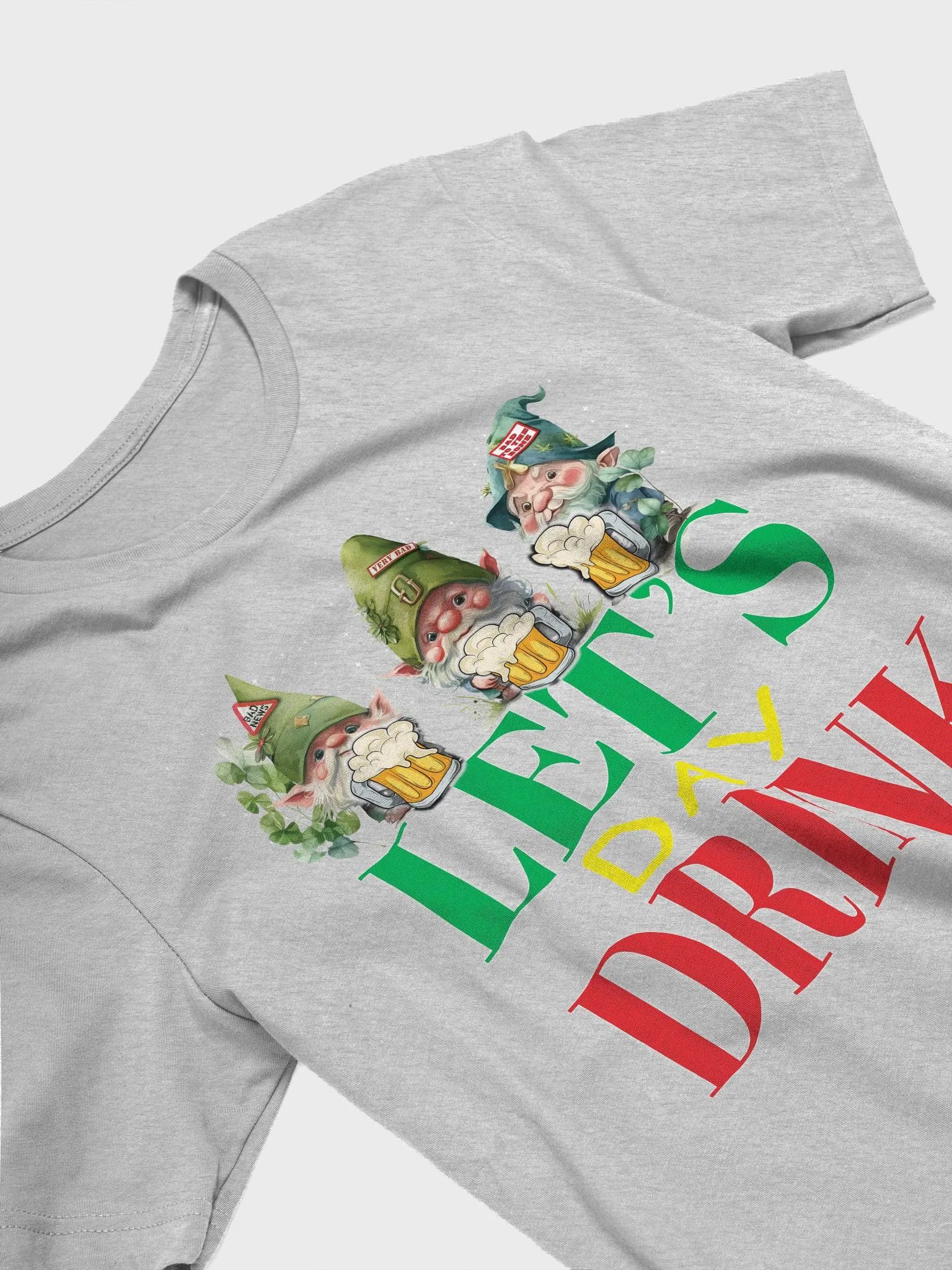 Let's Day Drink Leprechauns Funny Patty's St Patrick's Day T-Shirt product image (4)