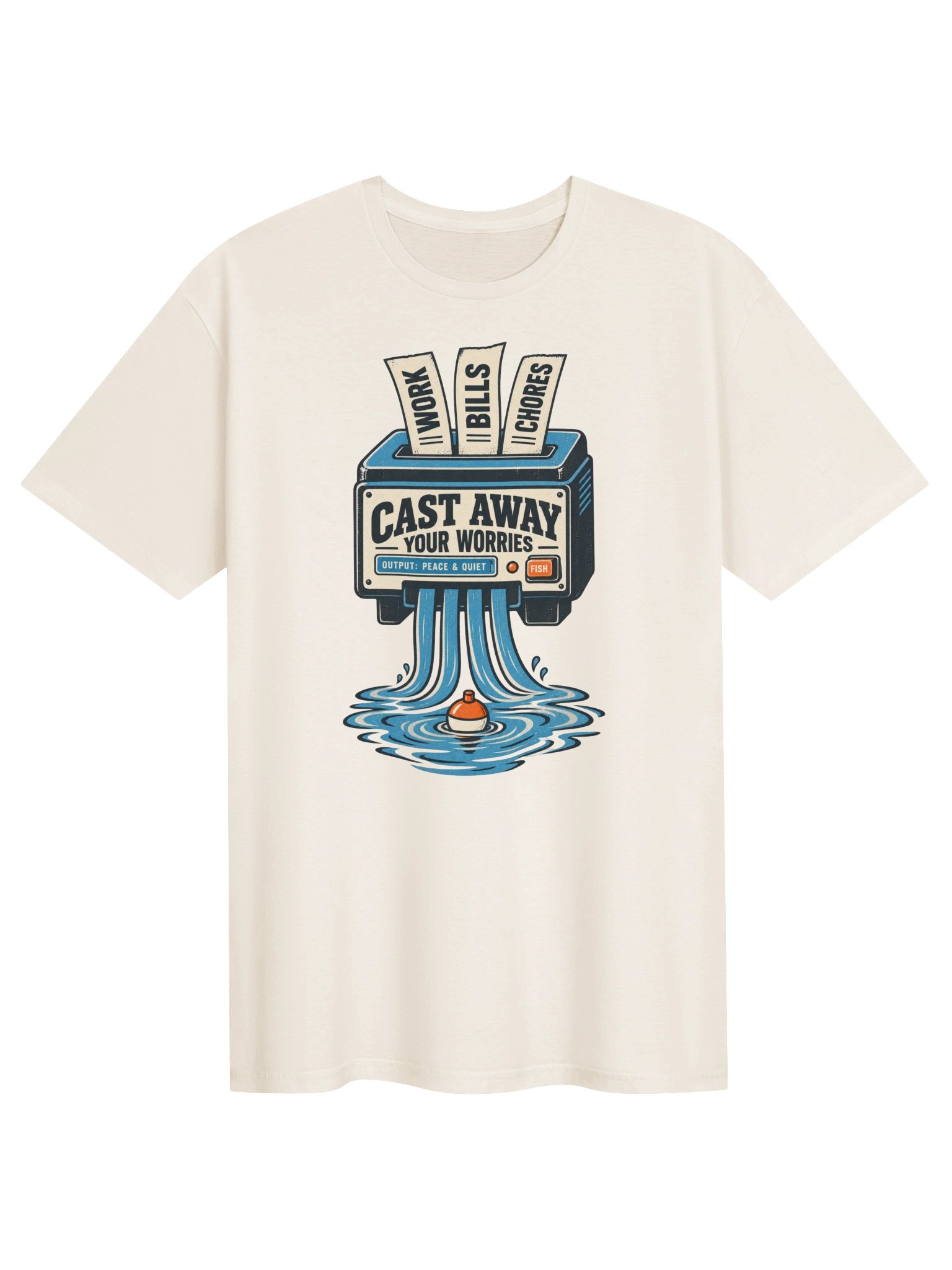 Cast Away Your Worries T-Shirt product image (1)
