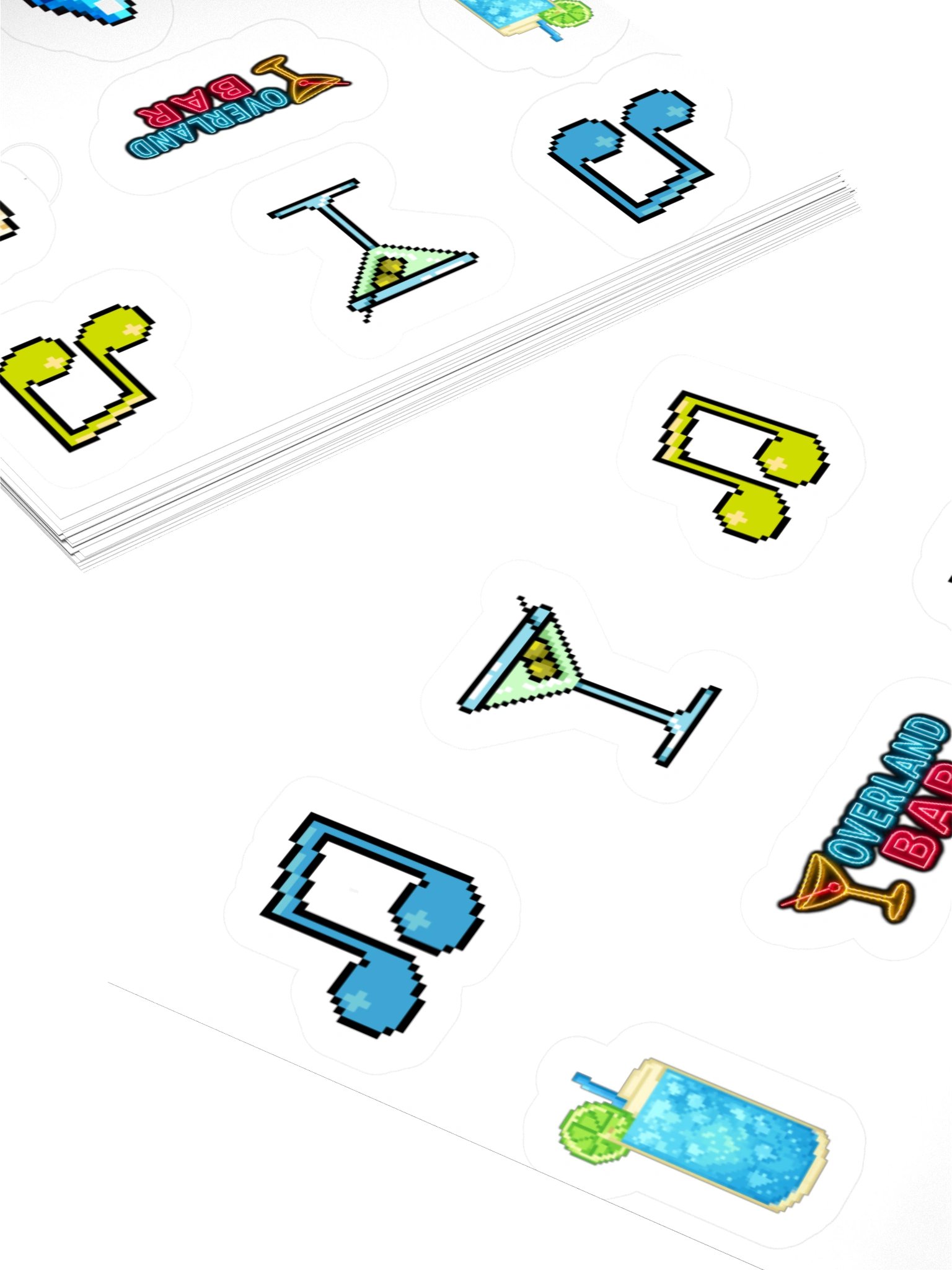 Dive Bar Summer Power-Up Sticker Sheet product image (11)
