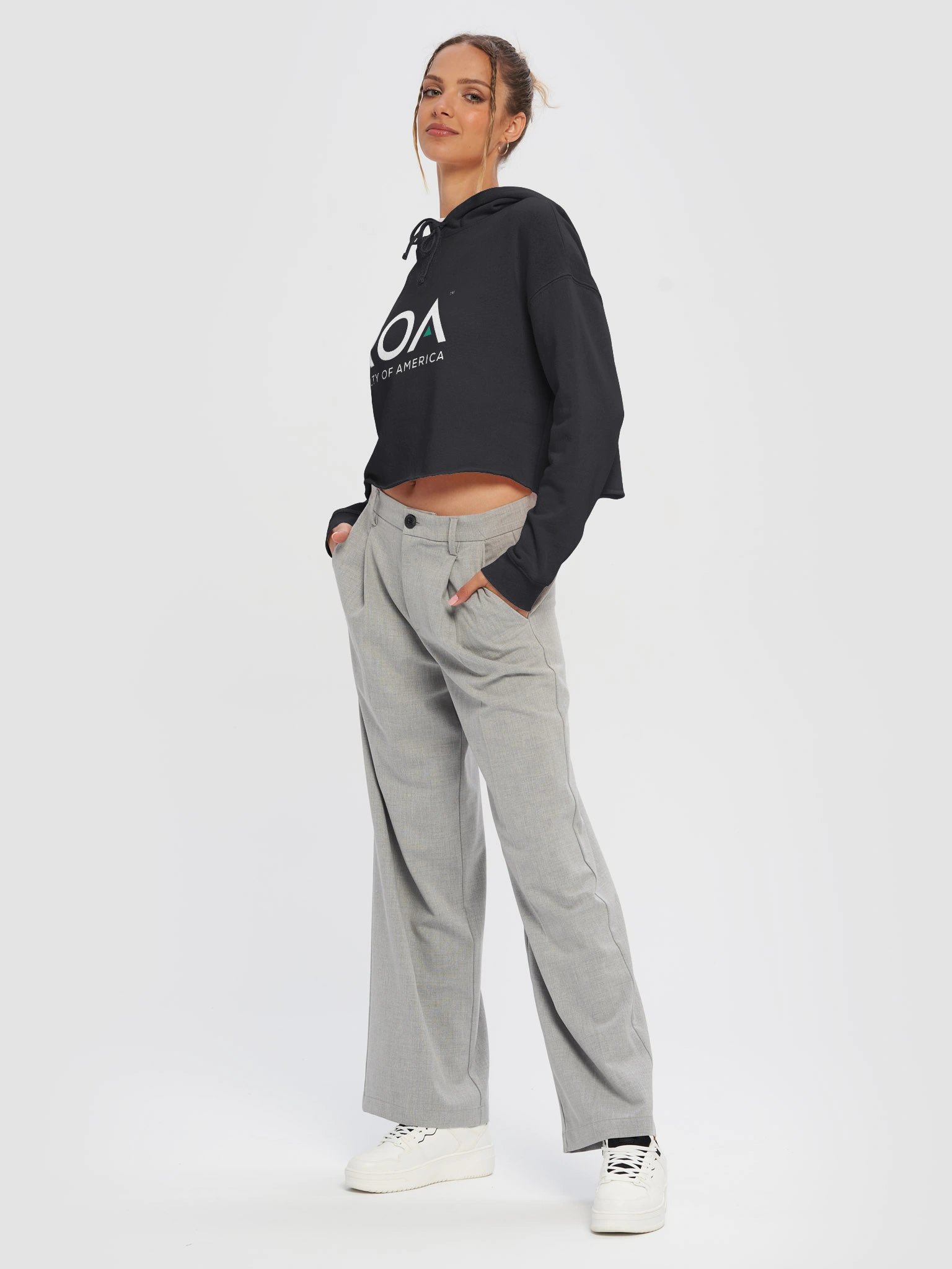 ROA Women's Cropped Hoodie product image (17)