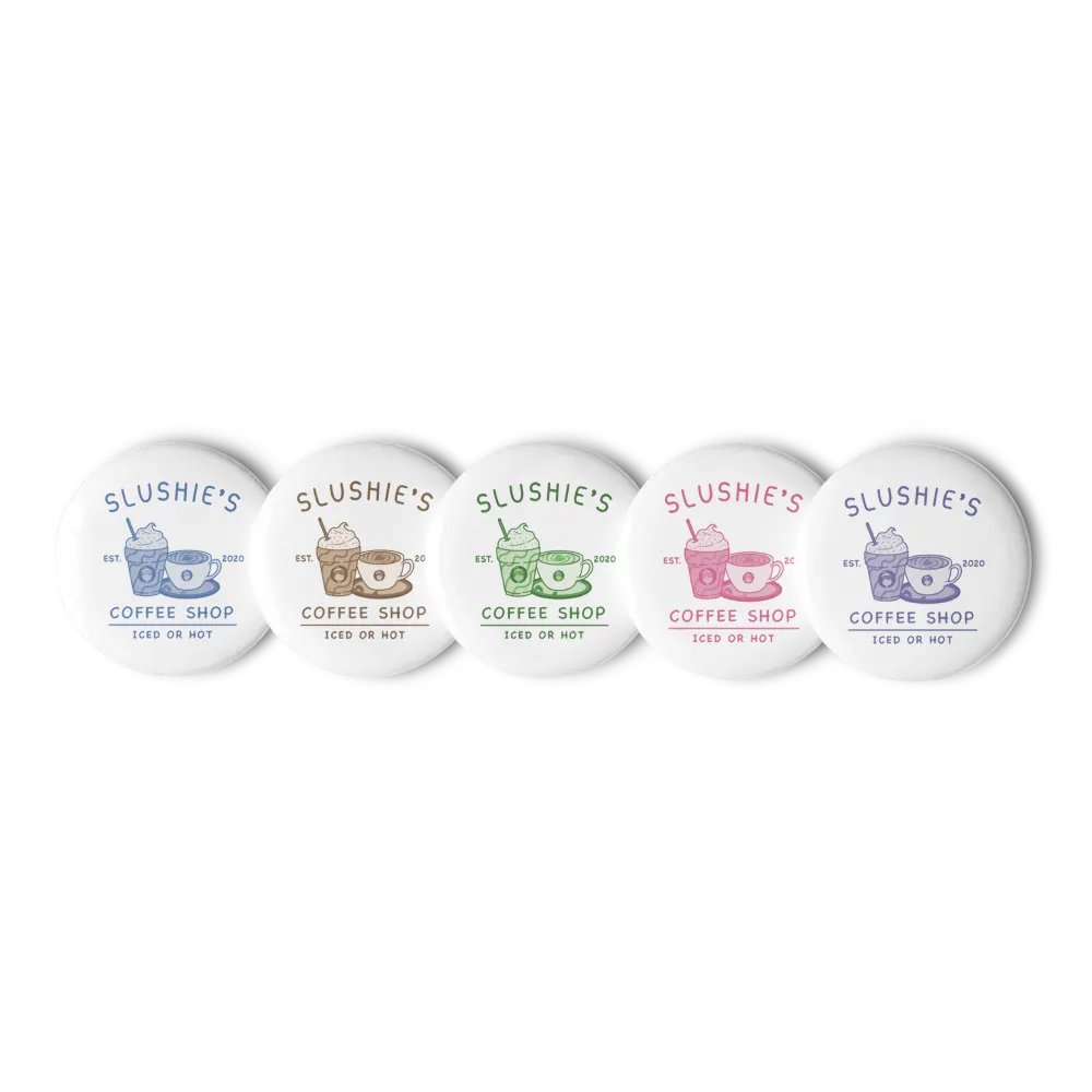 Slushie's Coffee Shop | Pins (White) product image (4)