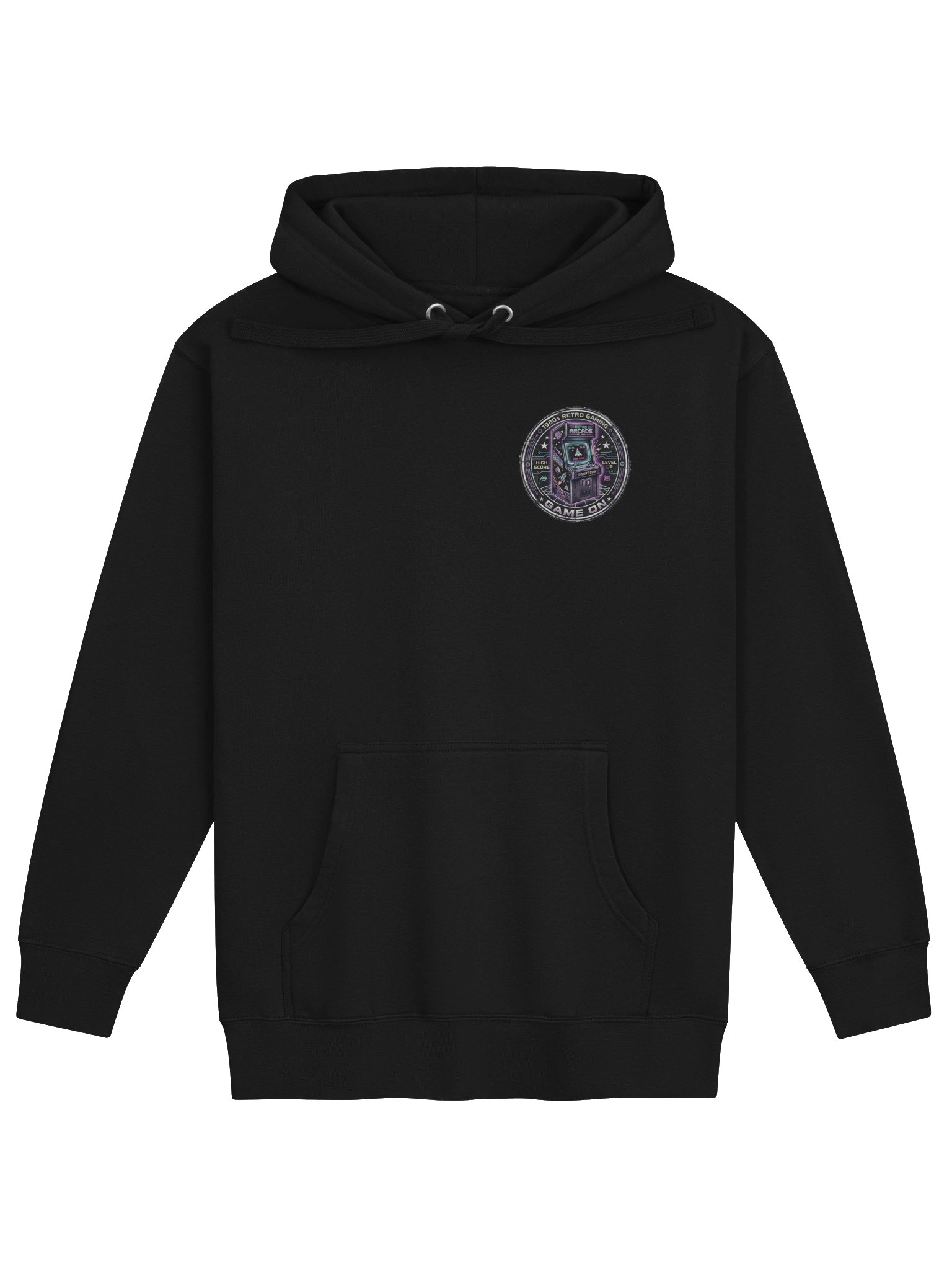 1980s Retro Gaming Arcade Hoodie product image (1)