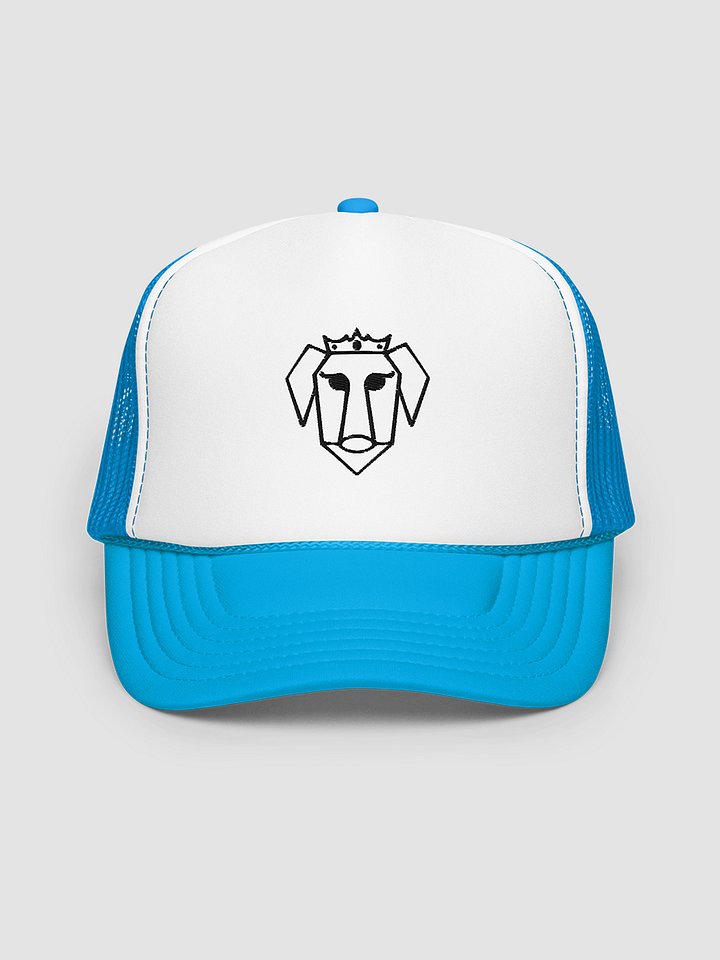 Liz XP Black Xena Logo Otto Foam Trucker Hat product image (2)