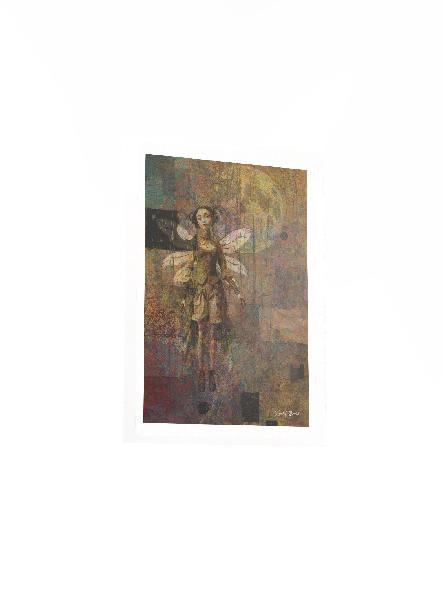 Whispers of the Moon by Edward Martin Vibrant Matte Poster: Transform Your Space! product image (4)