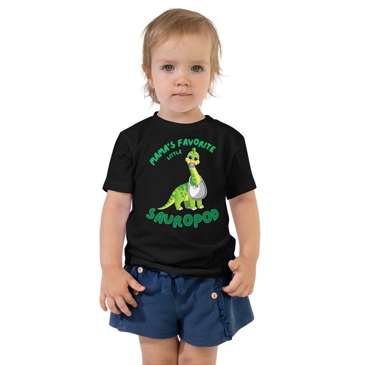 Mama's Favorite Little Sauropod - Kids Dinosaur Shirt product image (1)
