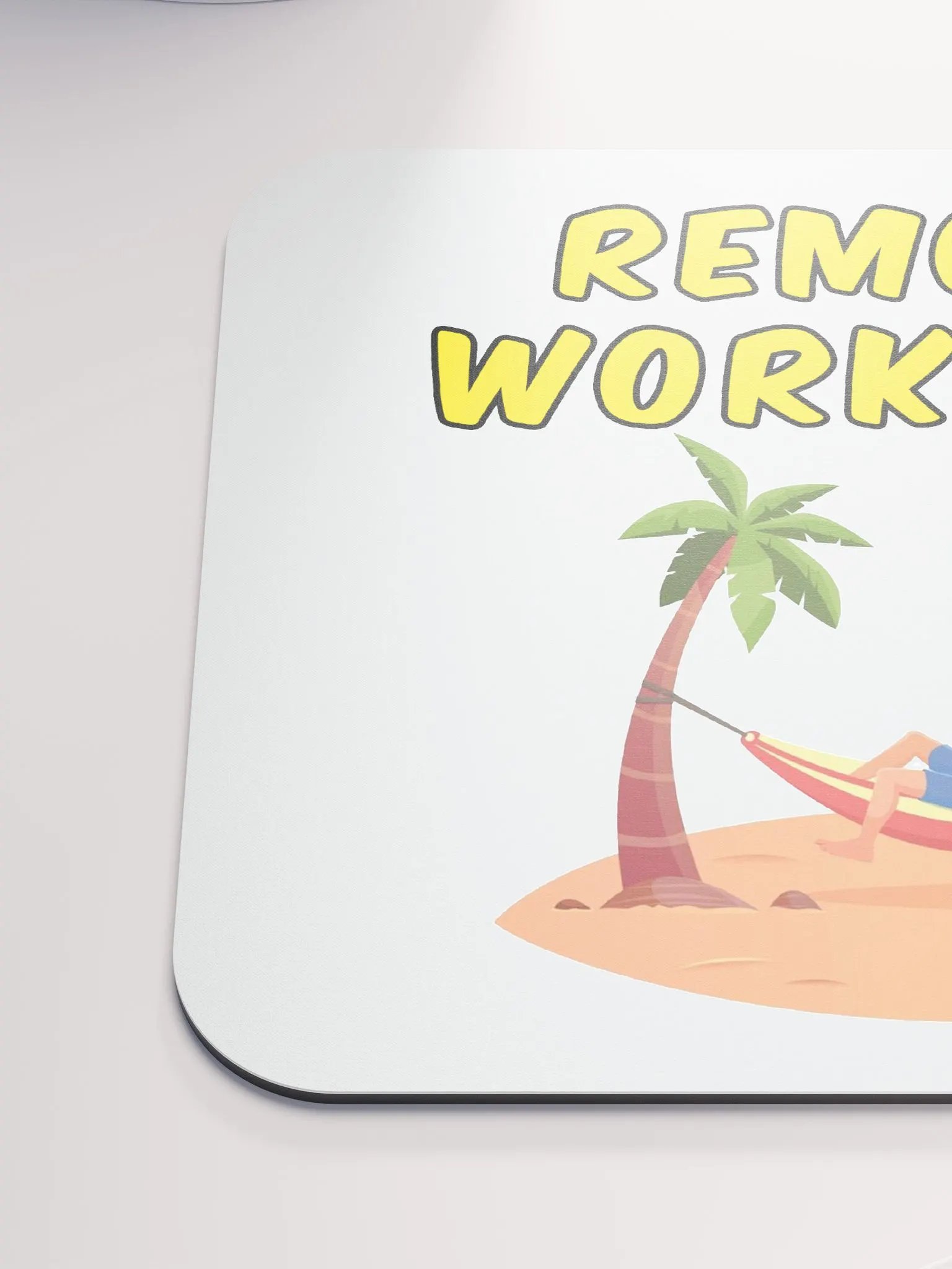 Remote Work Life Mousepad product image (6)
