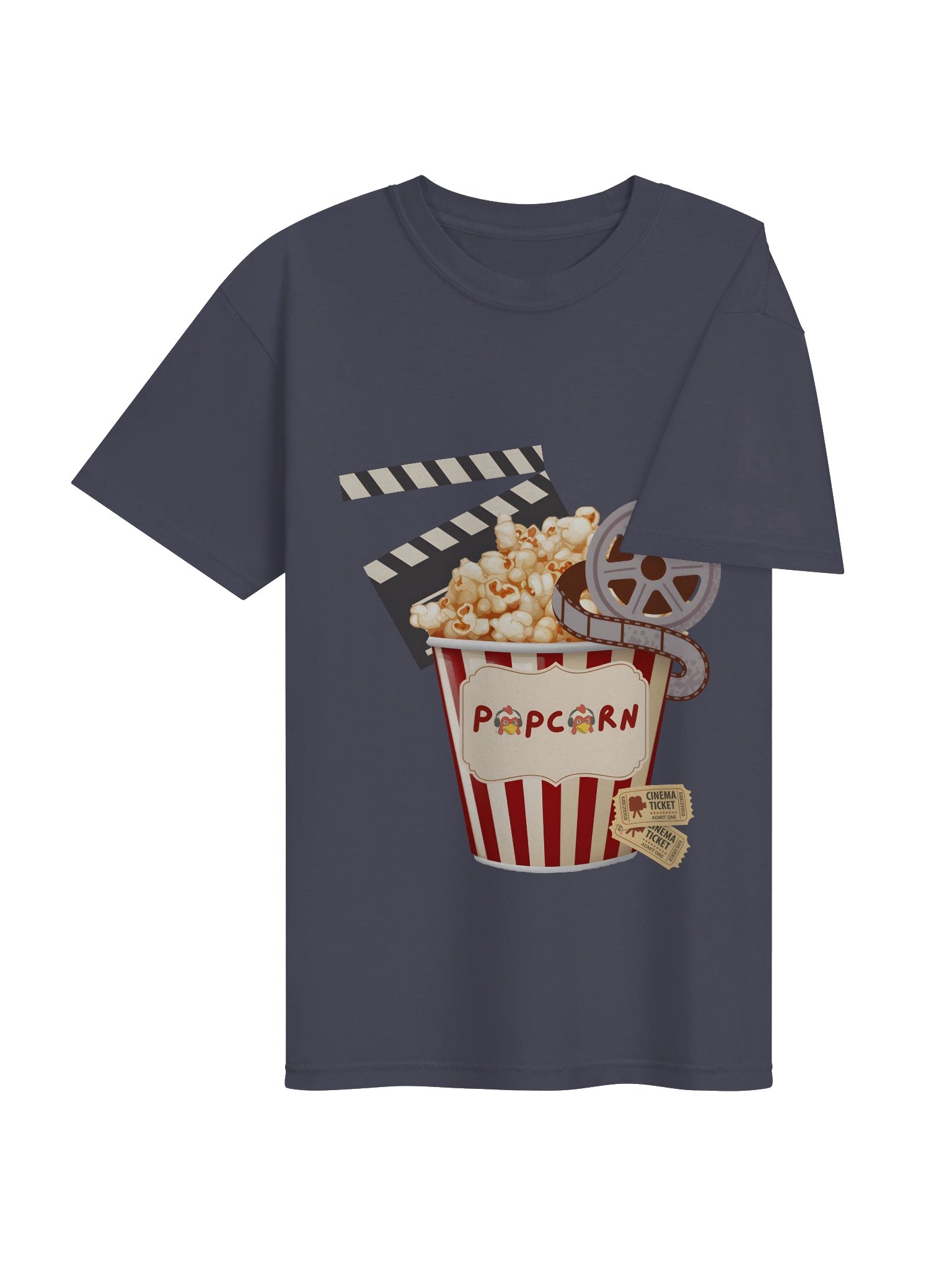 Movie Night Heavy Tee 1 product image (4)