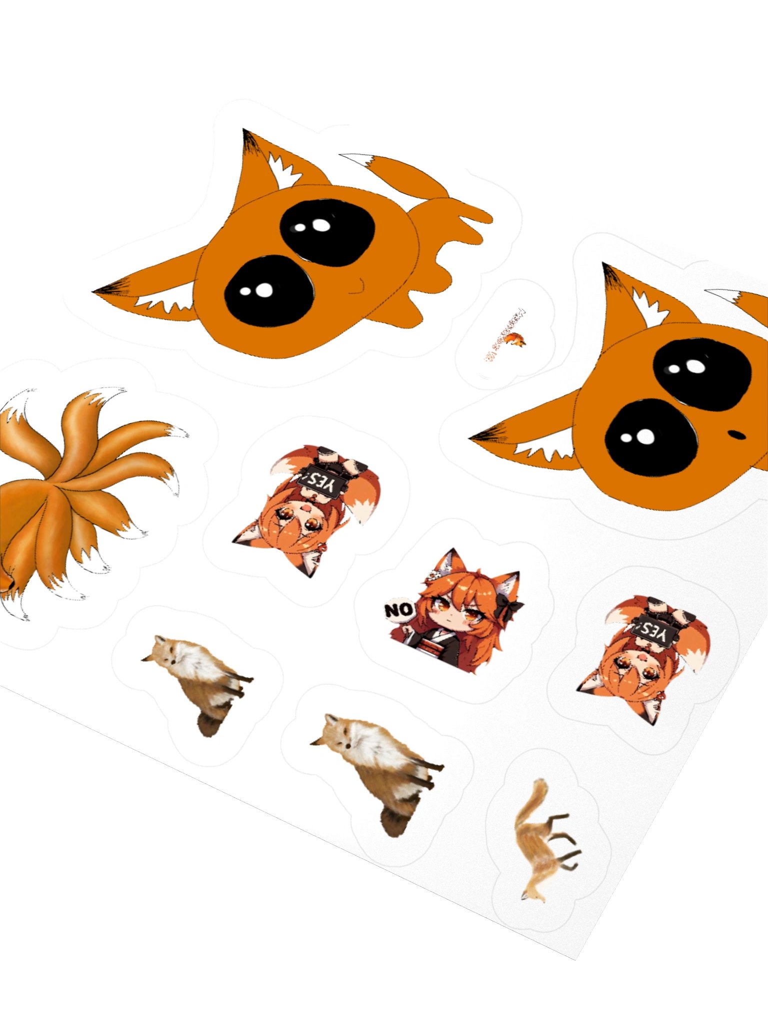 Fox Mercurious sticker sheet product image (3)