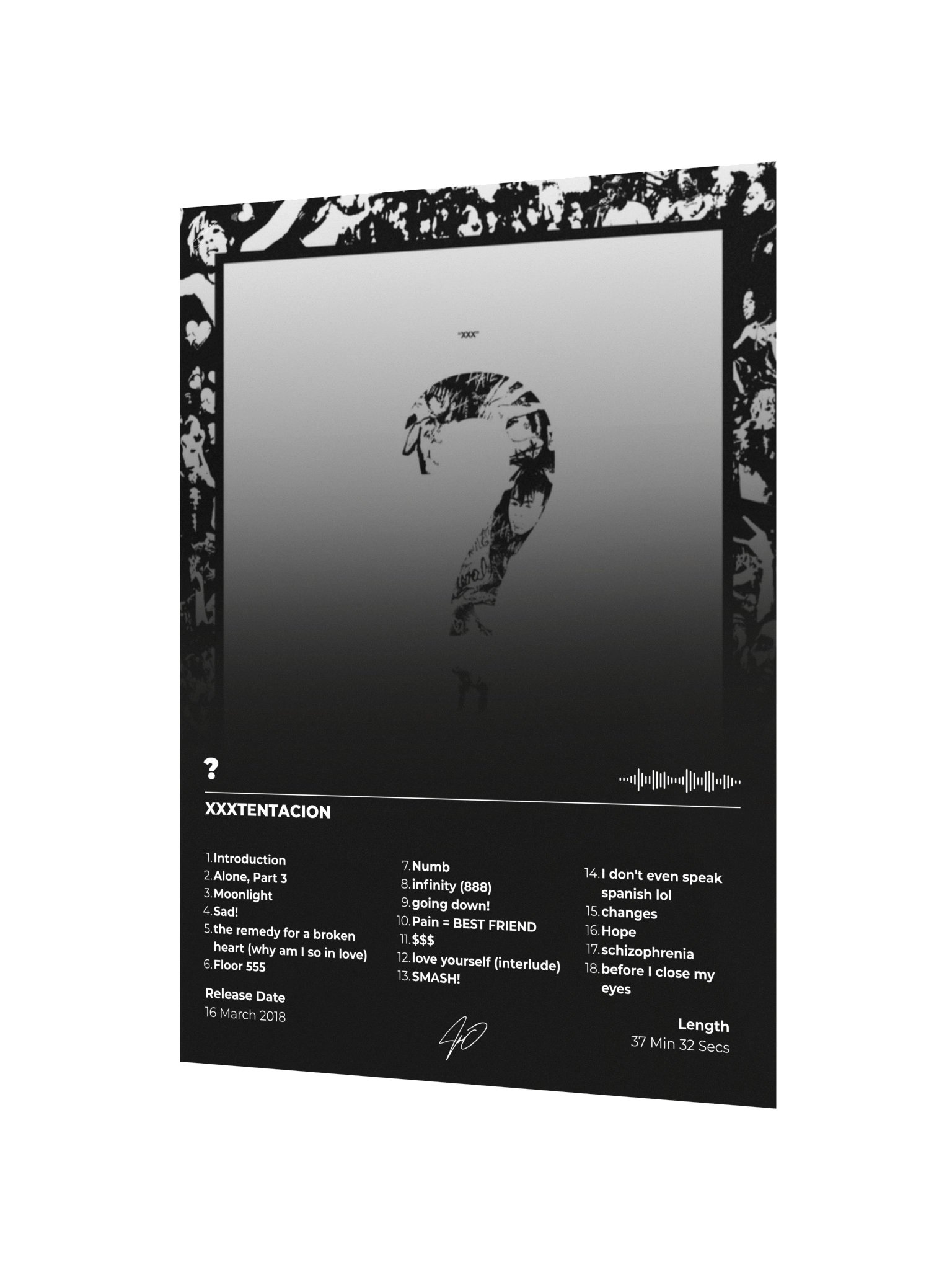 XXXTENTACION ? Poster product image (3)