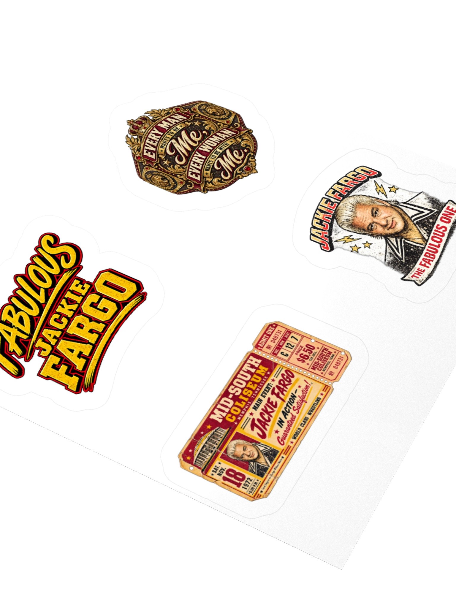 Jackie Fargo Kiss Cut Sticker Set product image (7)