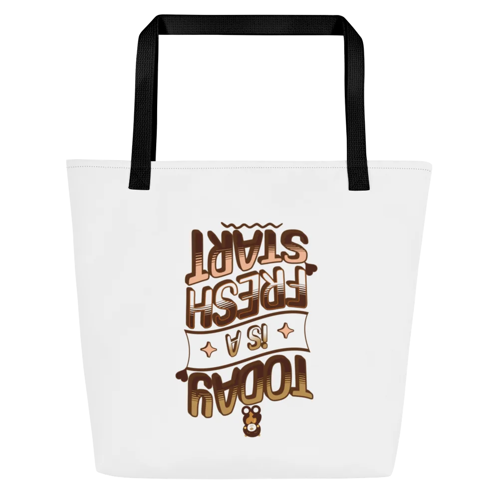 Today Is a Fresh Start Tote product image (4)