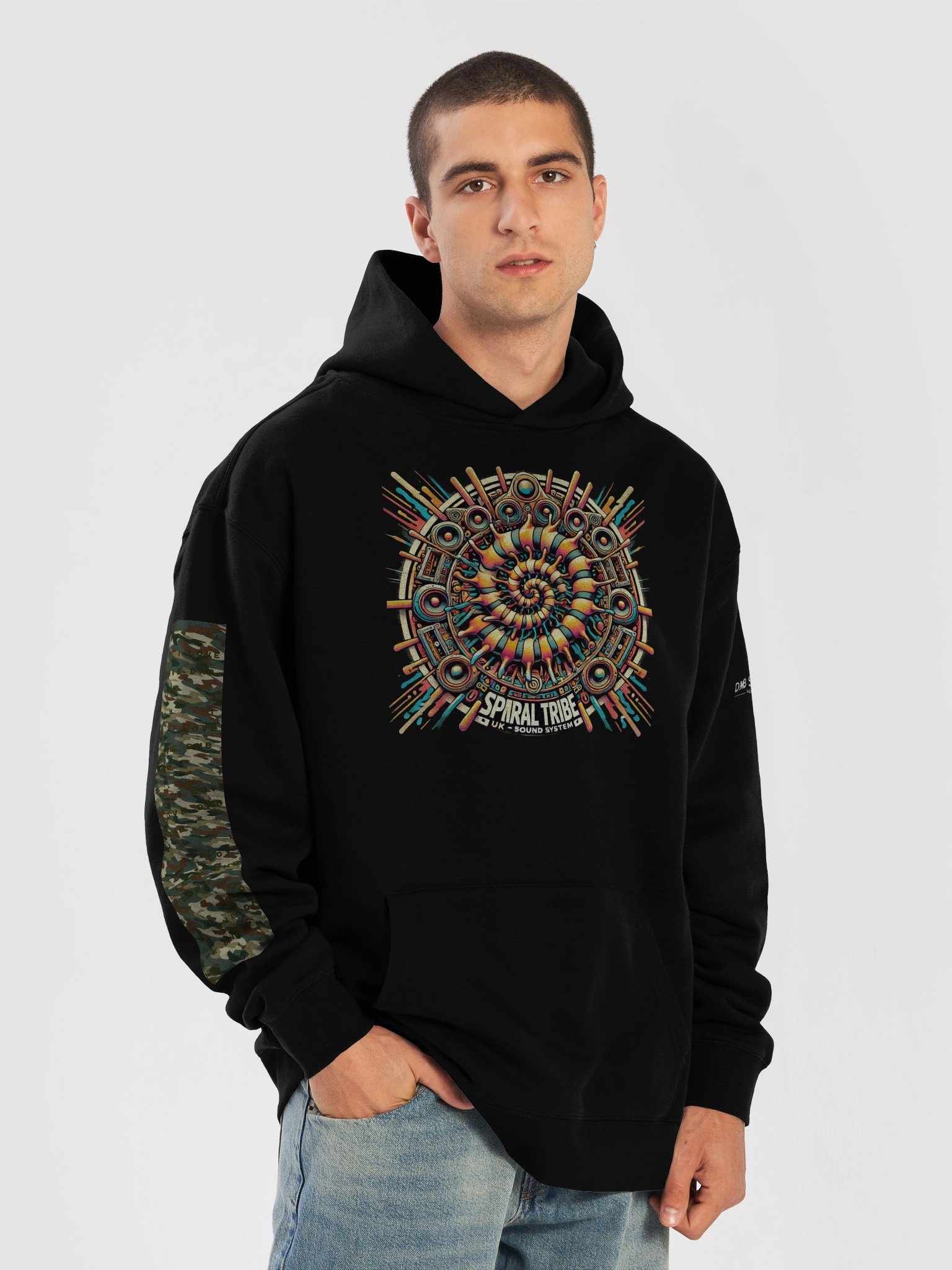 SPIRAL BEATS Oversized Hoodie product image (7)