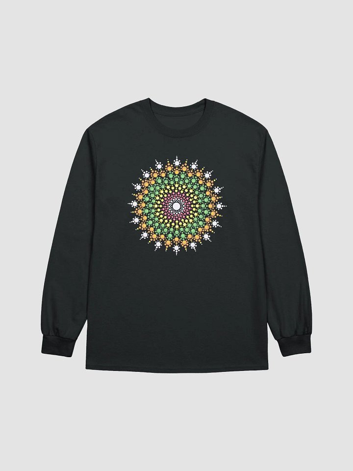 Pastel Dot Mandala Women's Long Sleeve T-Shirt product image (2)