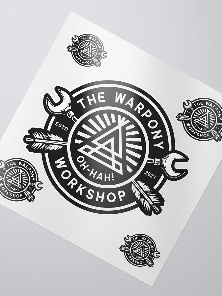 Warpony sticker sheet product image (2)