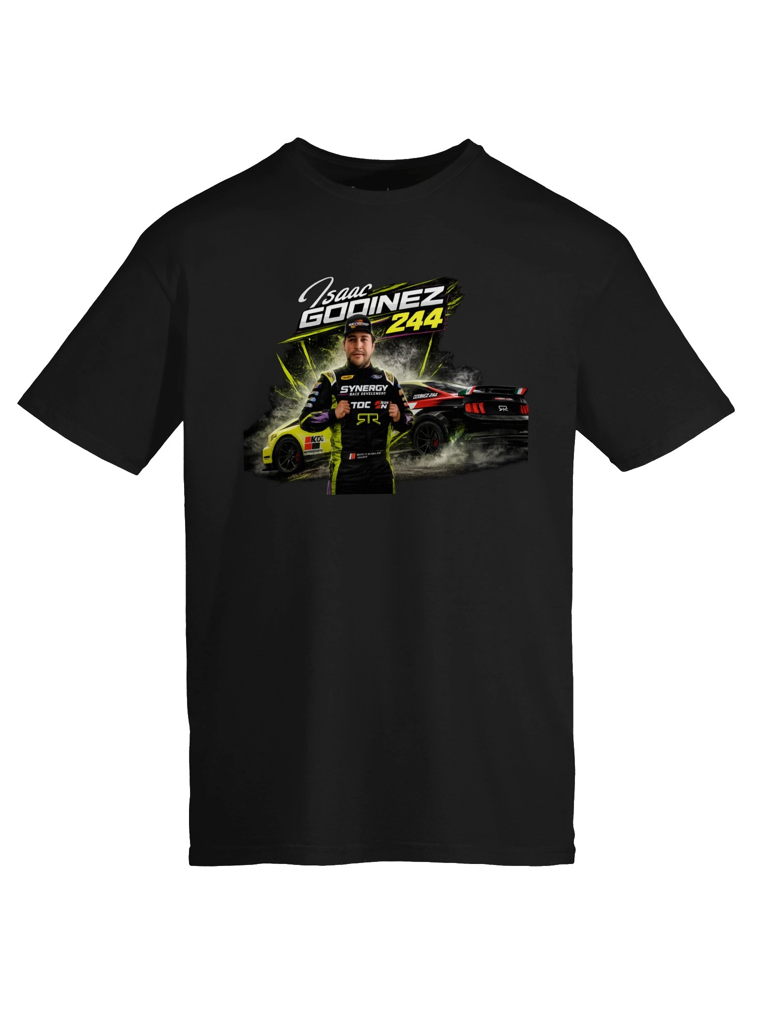 Isaac Godinez #244 Signature Tee | Official Team Godinez Driver Shirt product image (5)