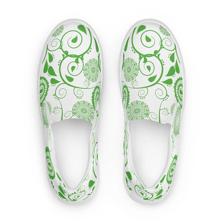 Ornate Floral Slip-Ons product image (1)