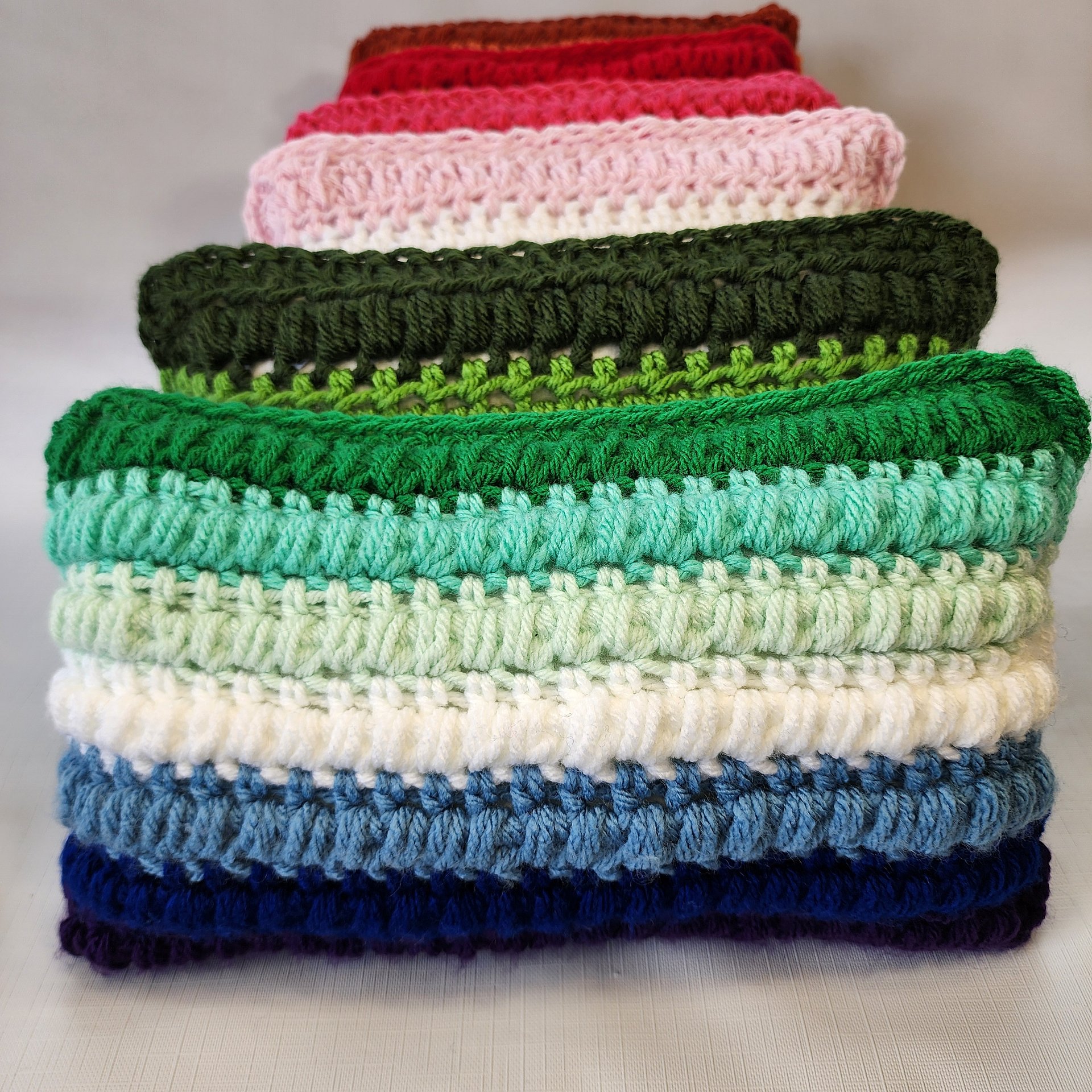 Crochet Pride Flag Pillow: Rainbow LGBTQia Decor, Handmade product image (7)