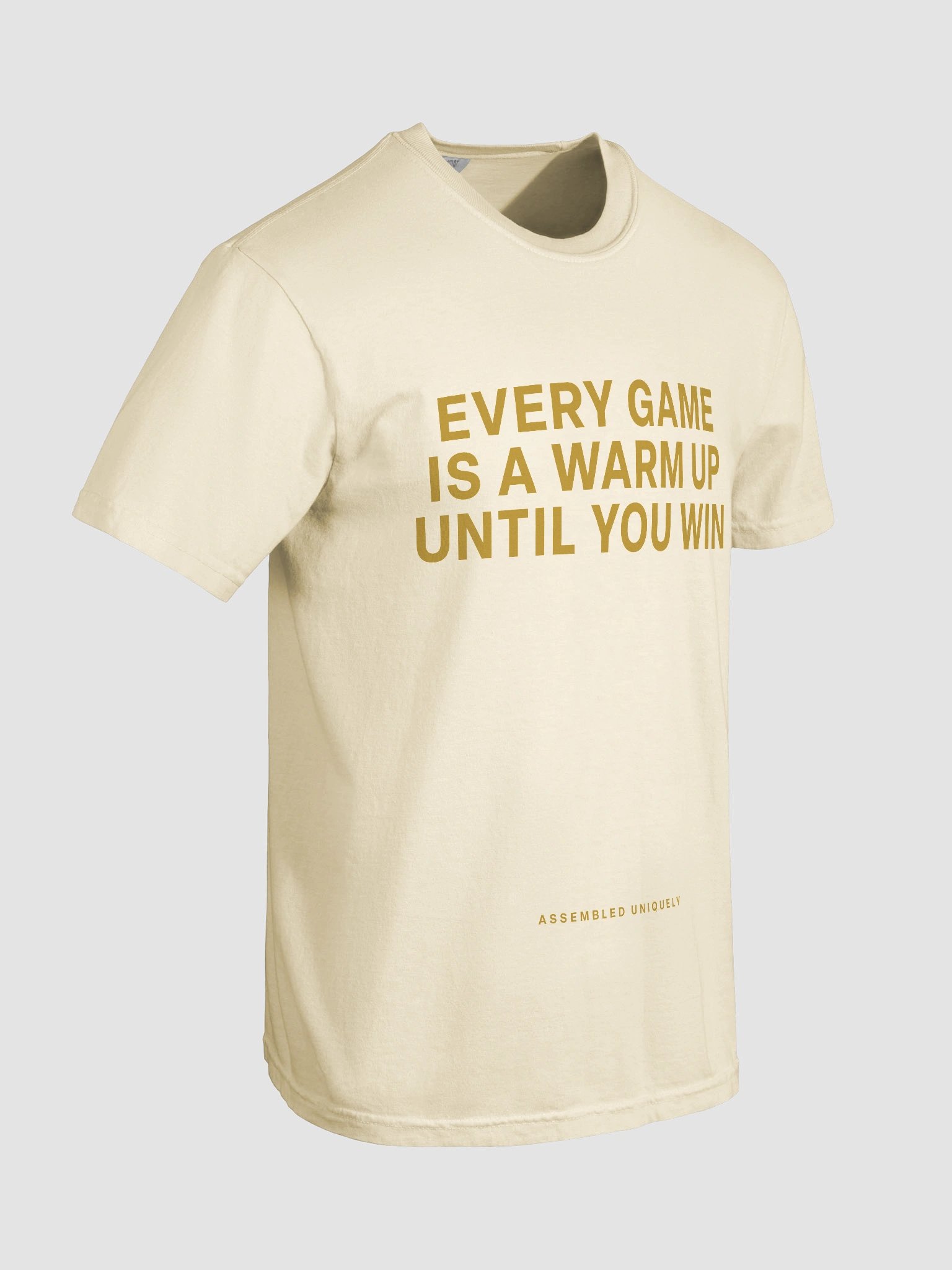 Every Game Tee (Gold Text) product image (48)