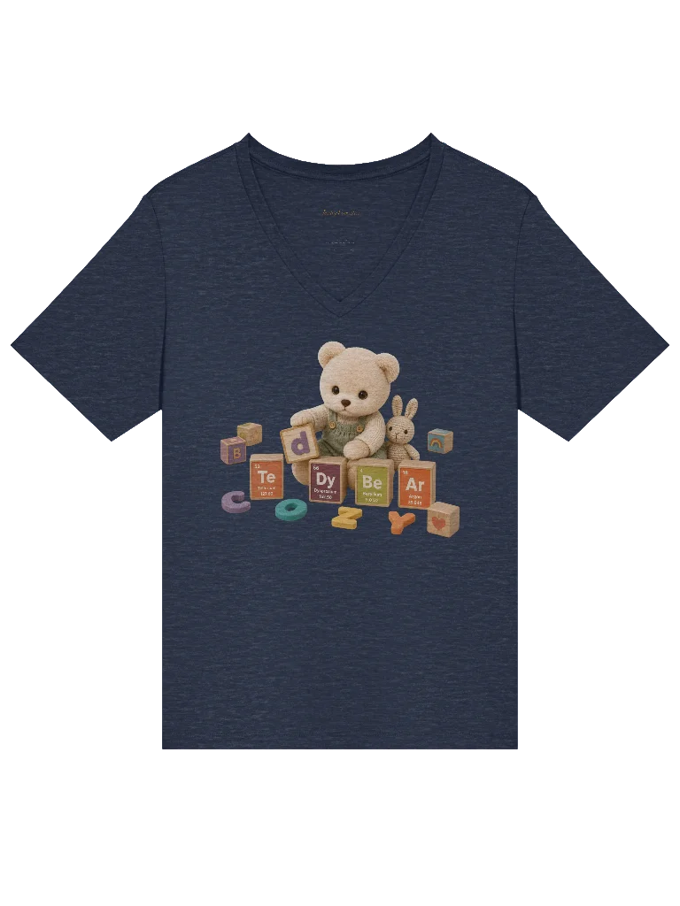 Periodic Table of Cozy™ Women’s Relaxed V-Neck T-Shirt product image (25)