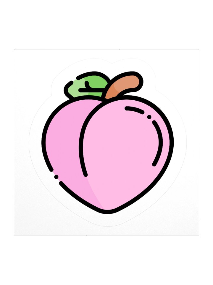 BG Peachy Sticker product image (2)