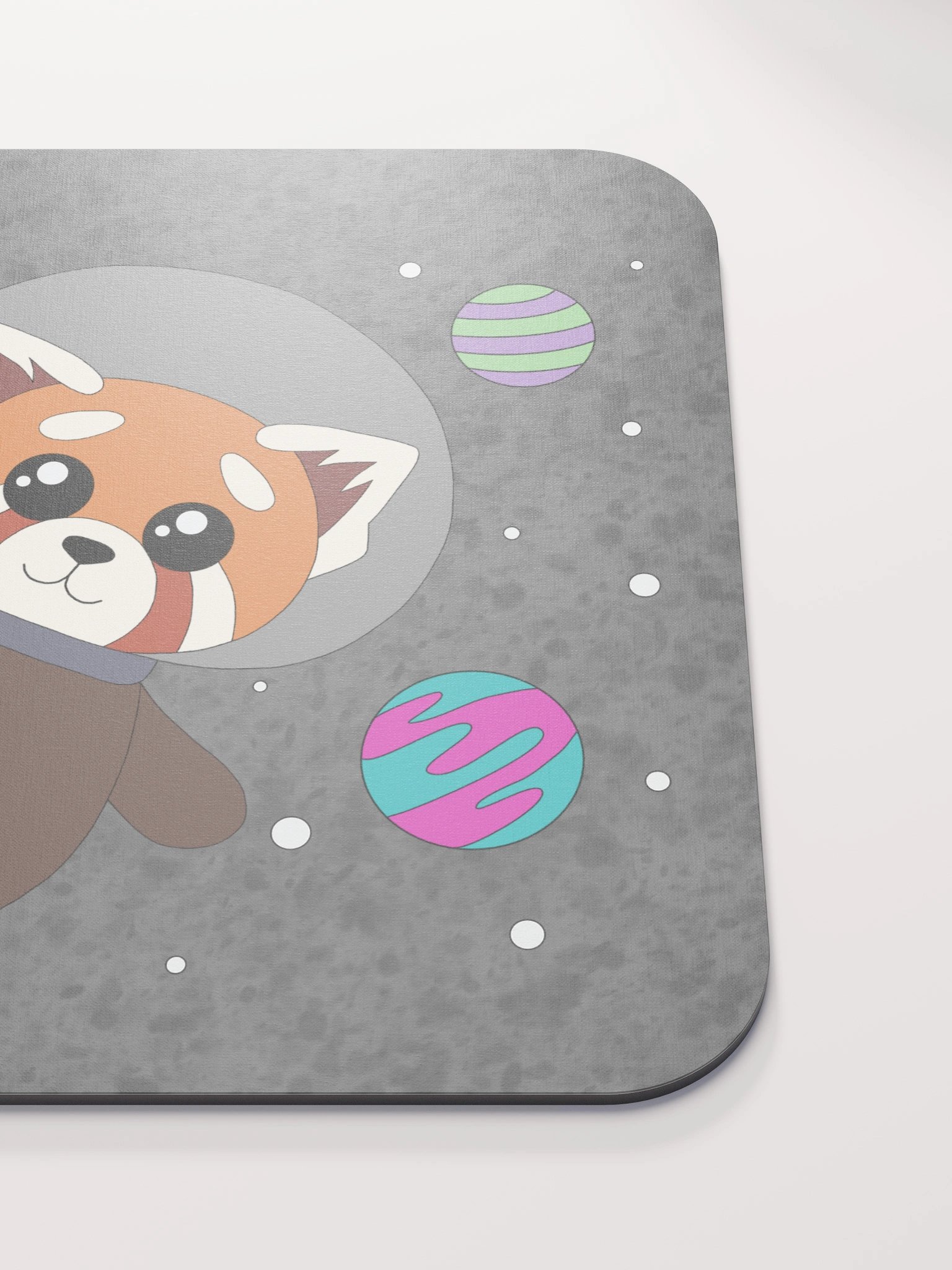 Red Panda Space Mouse Pad product image (5)