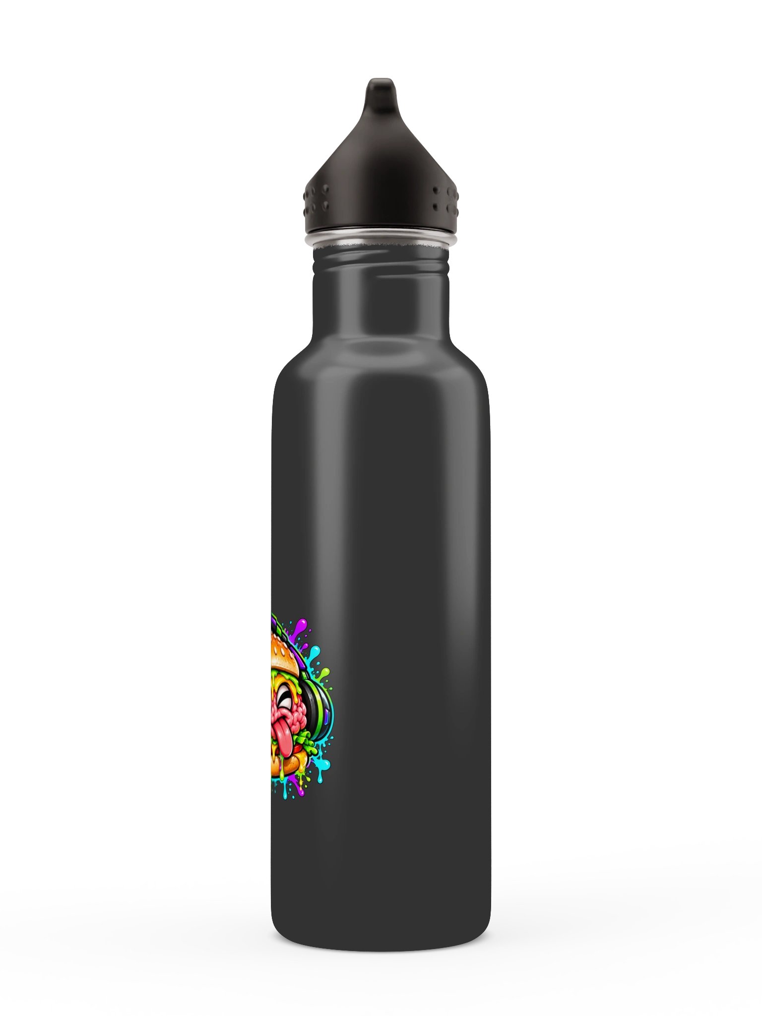 Burger for BrainZ Stainless Steel Water Bottle product image (2)